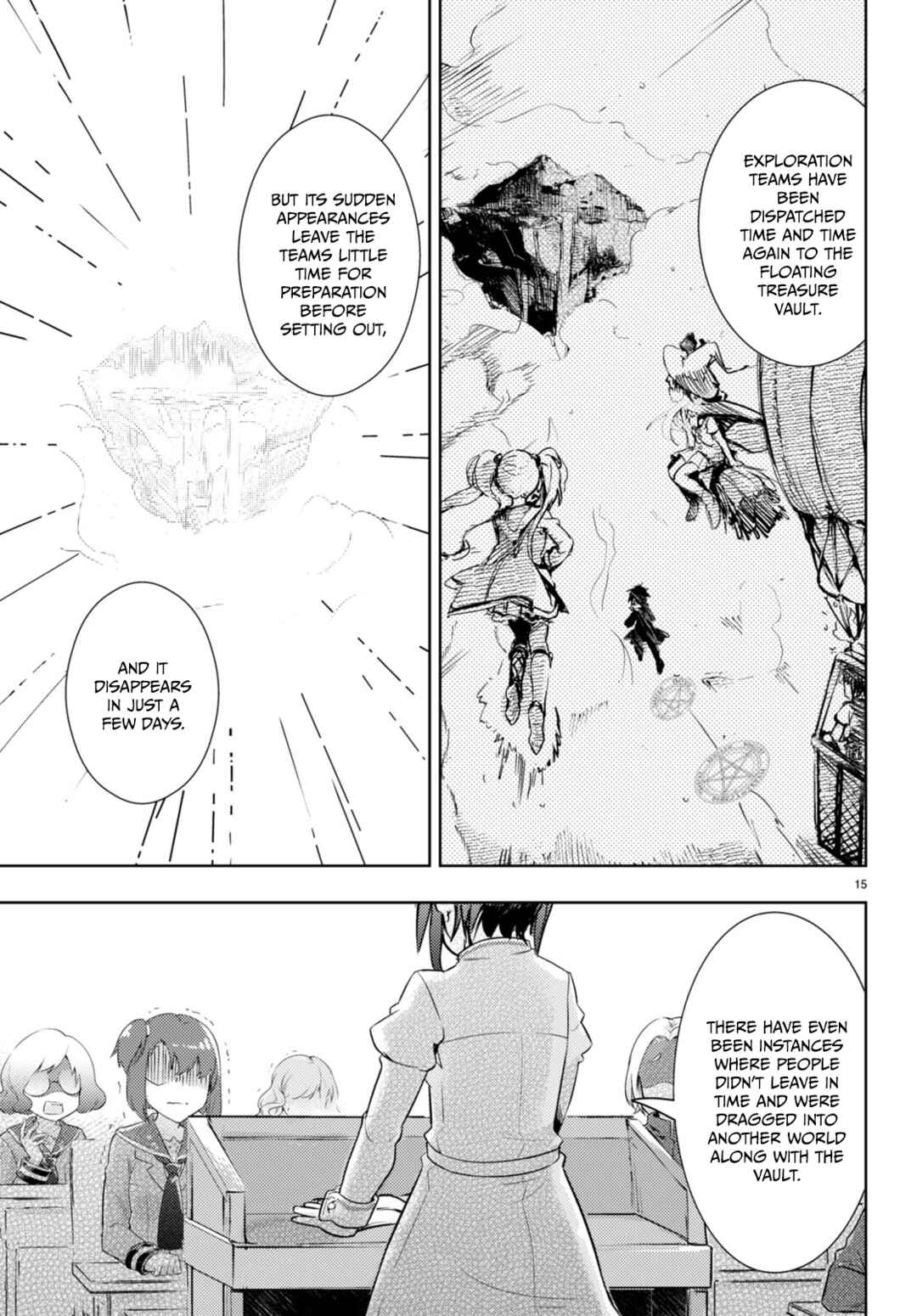 Page 15 Chapter 61 Kenshi wo Mezashite Nyuugaku shita no ni Mahou Tekisei 9999 nan desu kedo!?
