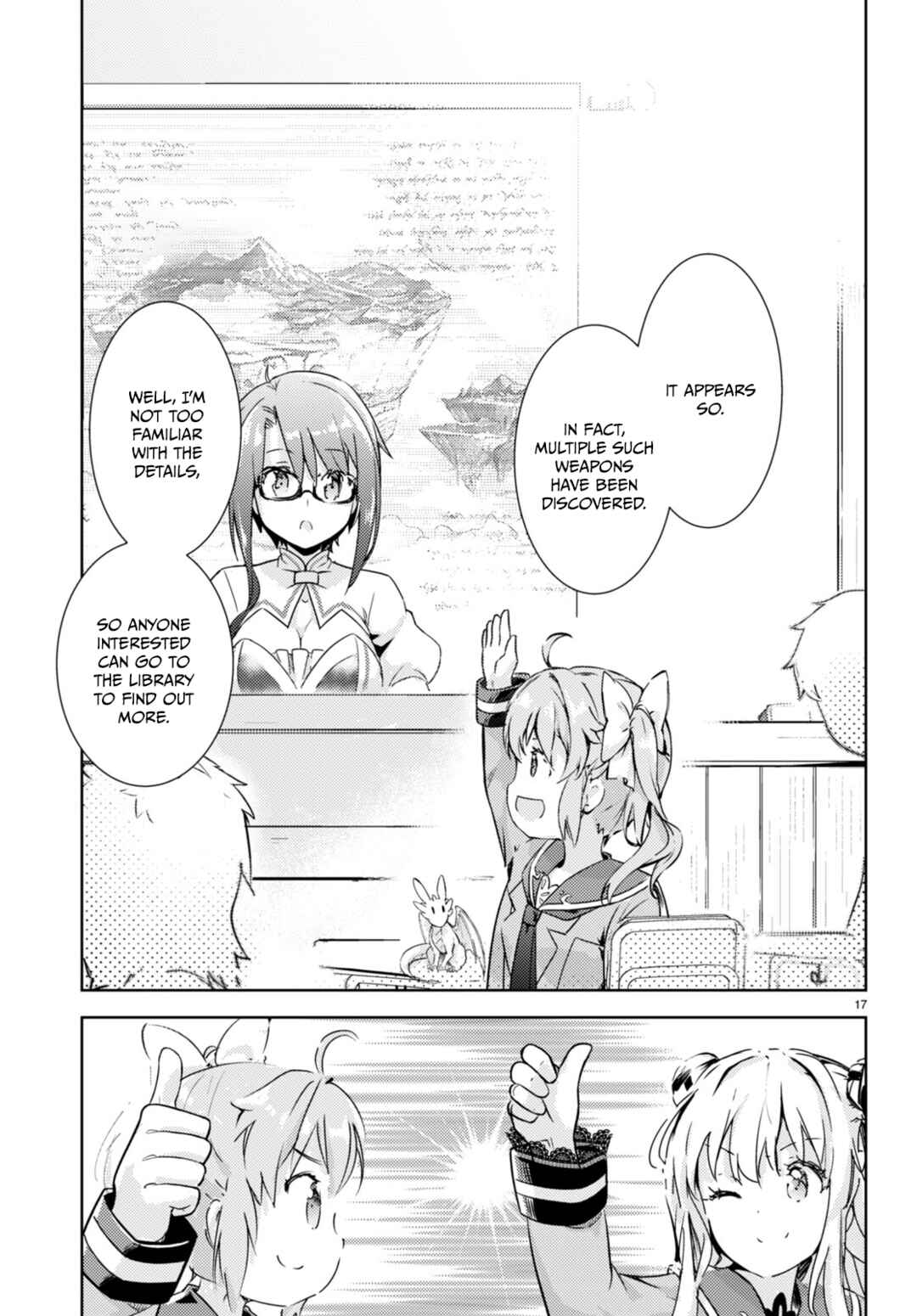 Page 17 Chapter 61 Kenshi wo Mezashite Nyuugaku shita no ni Mahou Tekisei 9999 nan desu kedo!?