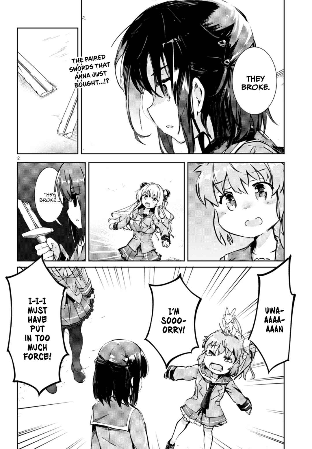 Page 2 Chapter 61 Kenshi wo Mezashite Nyuugaku shita no ni Mahou Tekisei 9999 nan desu kedo!?