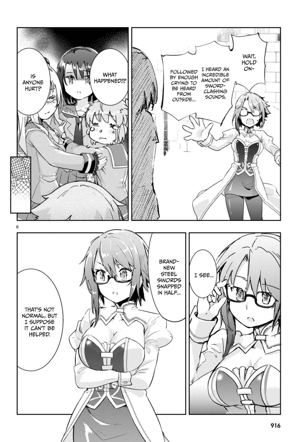 Page 6 Chapter 61 Kenshi wo Mezashite Nyuugaku shita no ni Mahou Tekisei 9999 nan desu kedo!?
