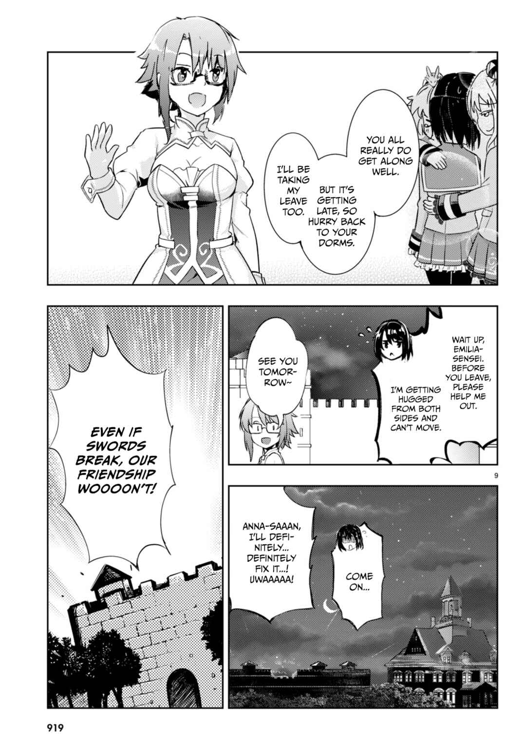 Page 9 Chapter 61 Kenshi wo Mezashite Nyuugaku shita no ni Mahou Tekisei 9999 nan desu kedo!?