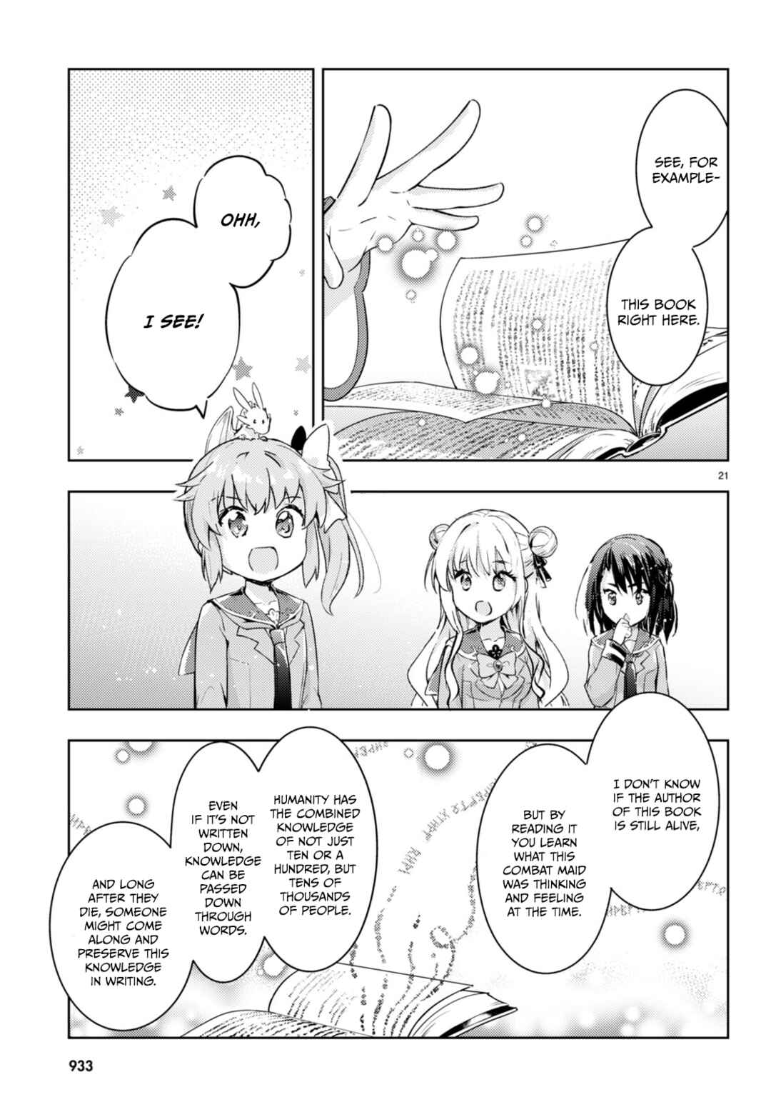 Page 21 Chapter 62 Kenshi wo Mezashite Nyuugaku shita no ni Mahou Tekisei 9999 nan desu kedo!?
