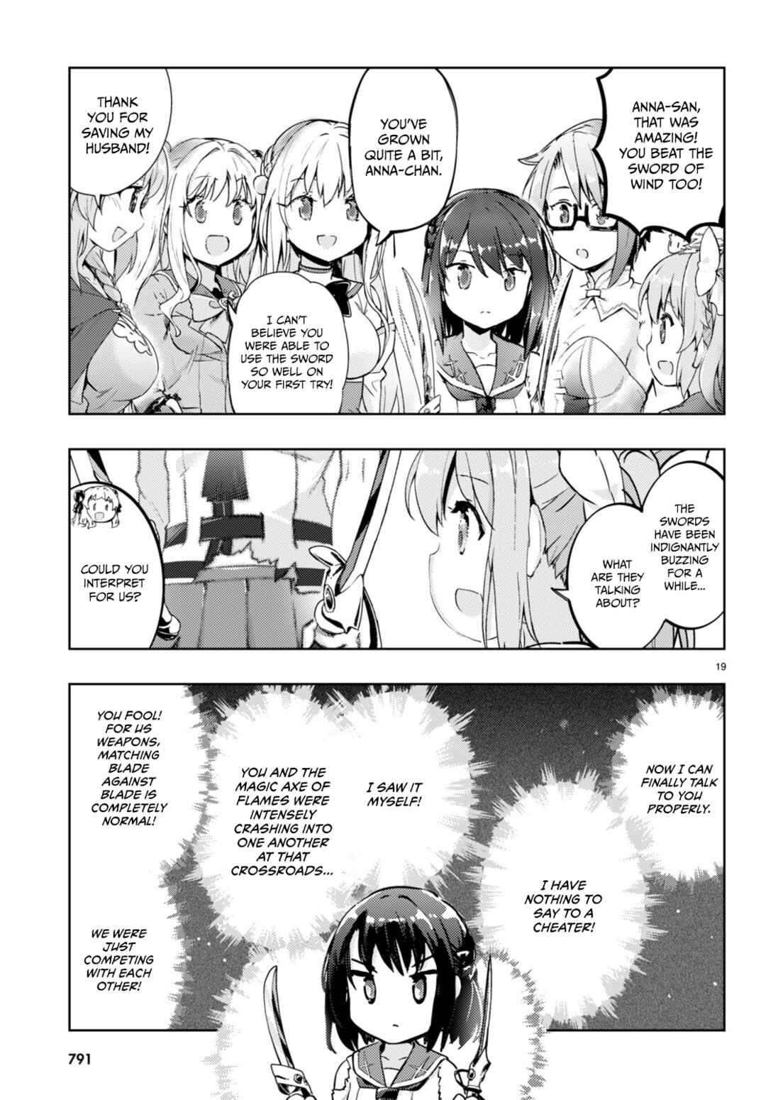 Page 19 Chapter 68 Kenshi wo Mezashite Nyuugaku shita no ni Mahou Tekisei 9999 nan desu kedo!?