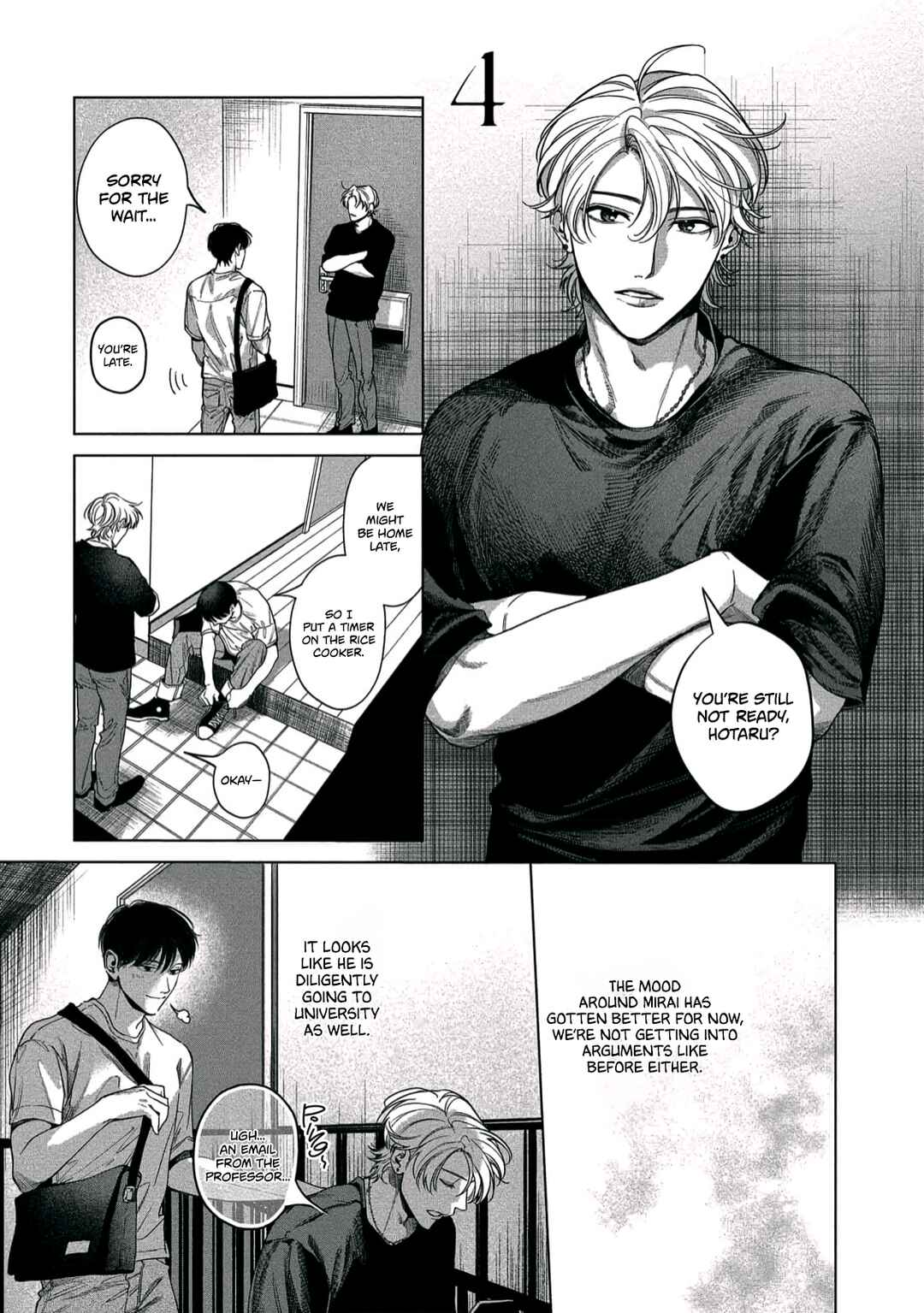 Page 1 Chapter 4 Sayonara, Moratorium.
