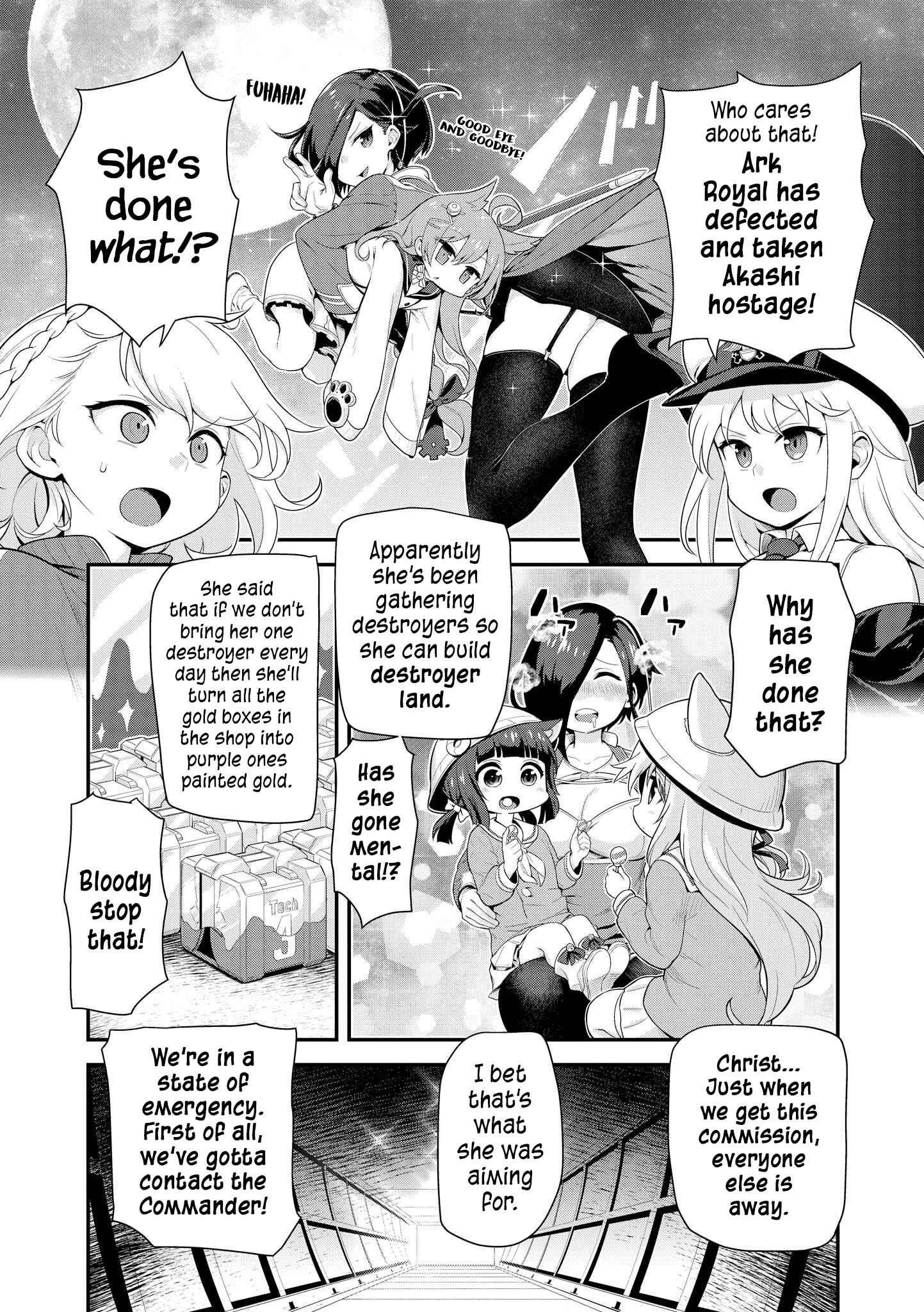 Page 3 Chapter 14 Azur Lane Comic Anthology