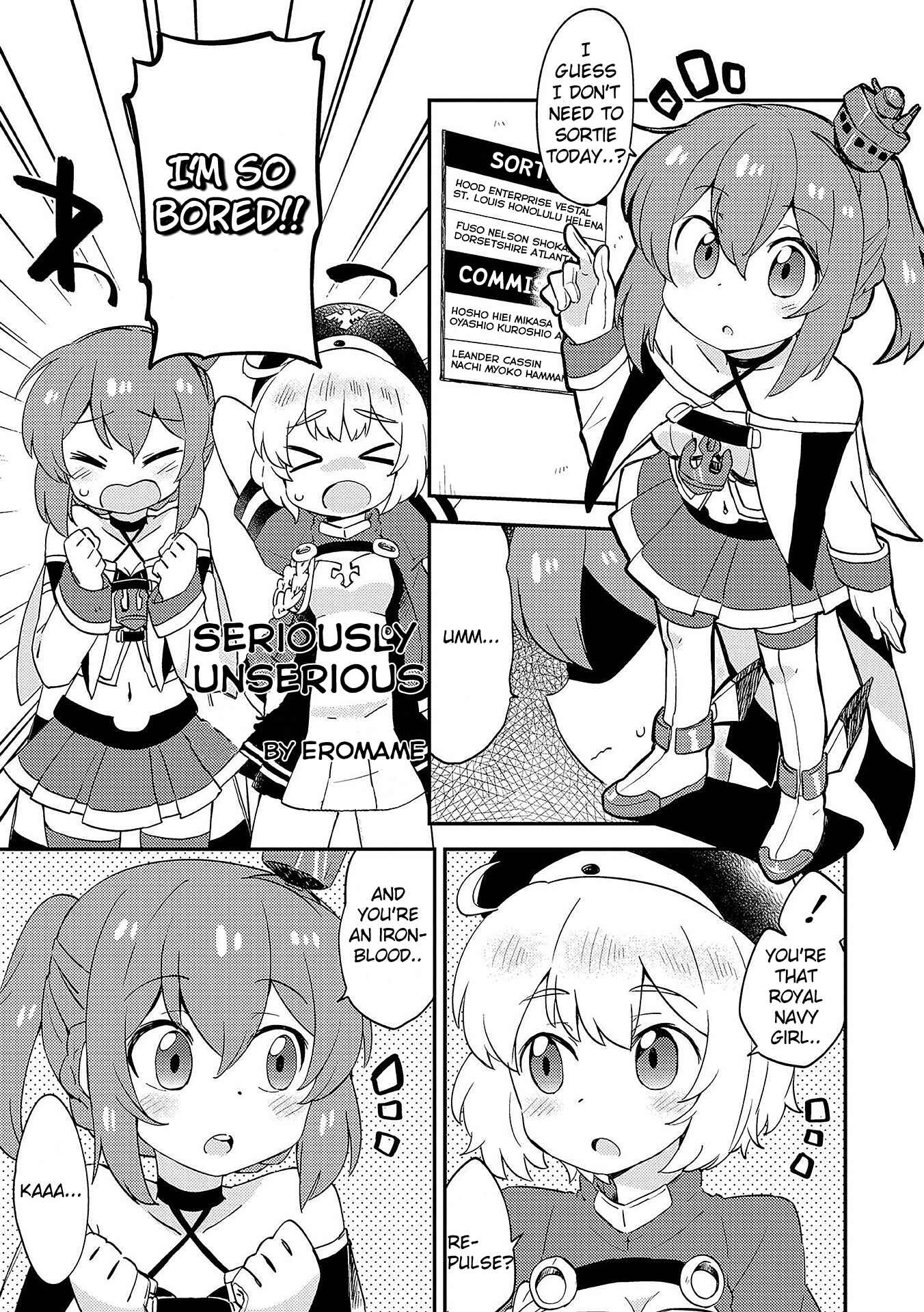 Page 1 Chapter 12 Azur Lane Comic Anthology