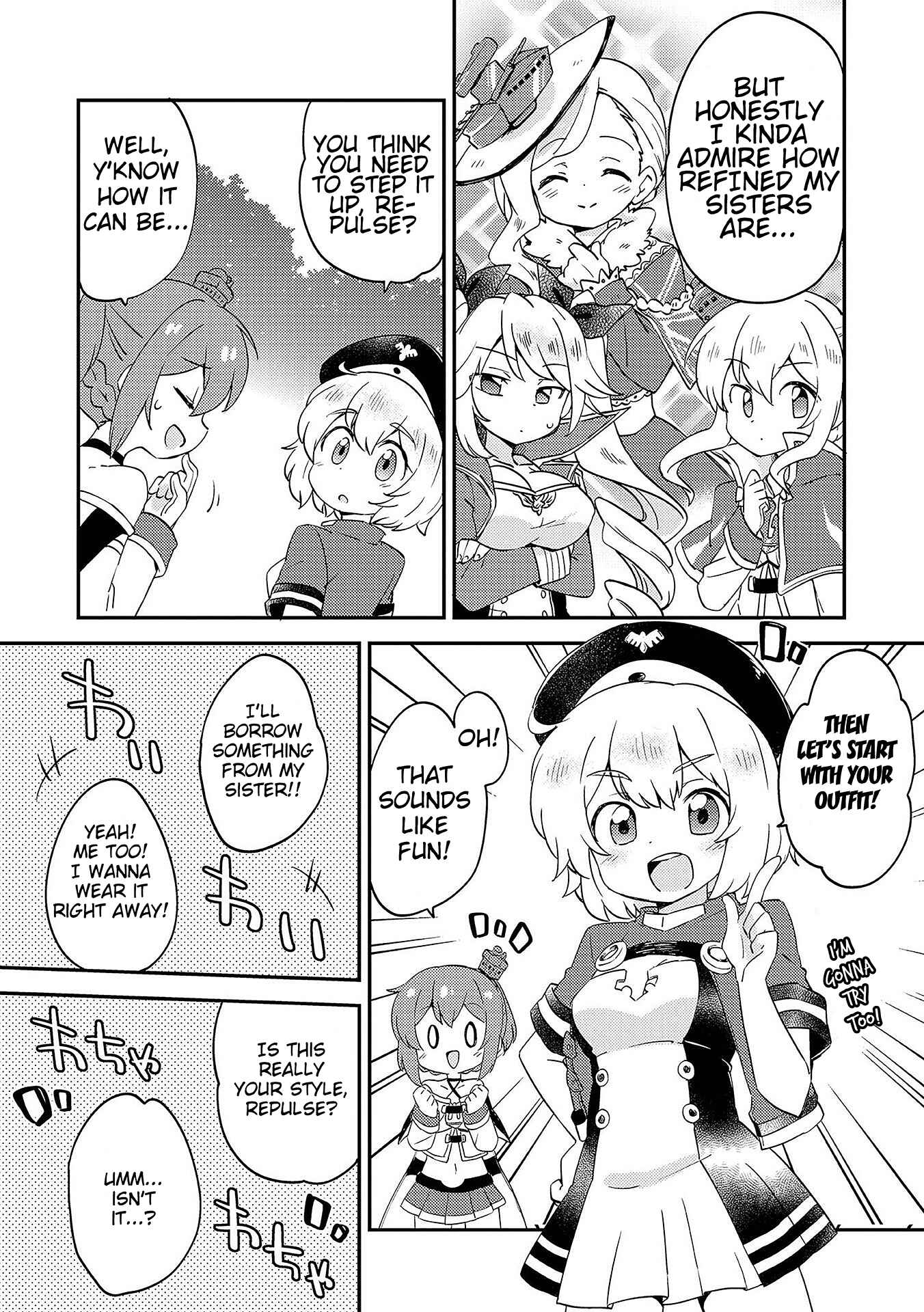 Page 4 Chapter 12 Azur Lane Comic Anthology