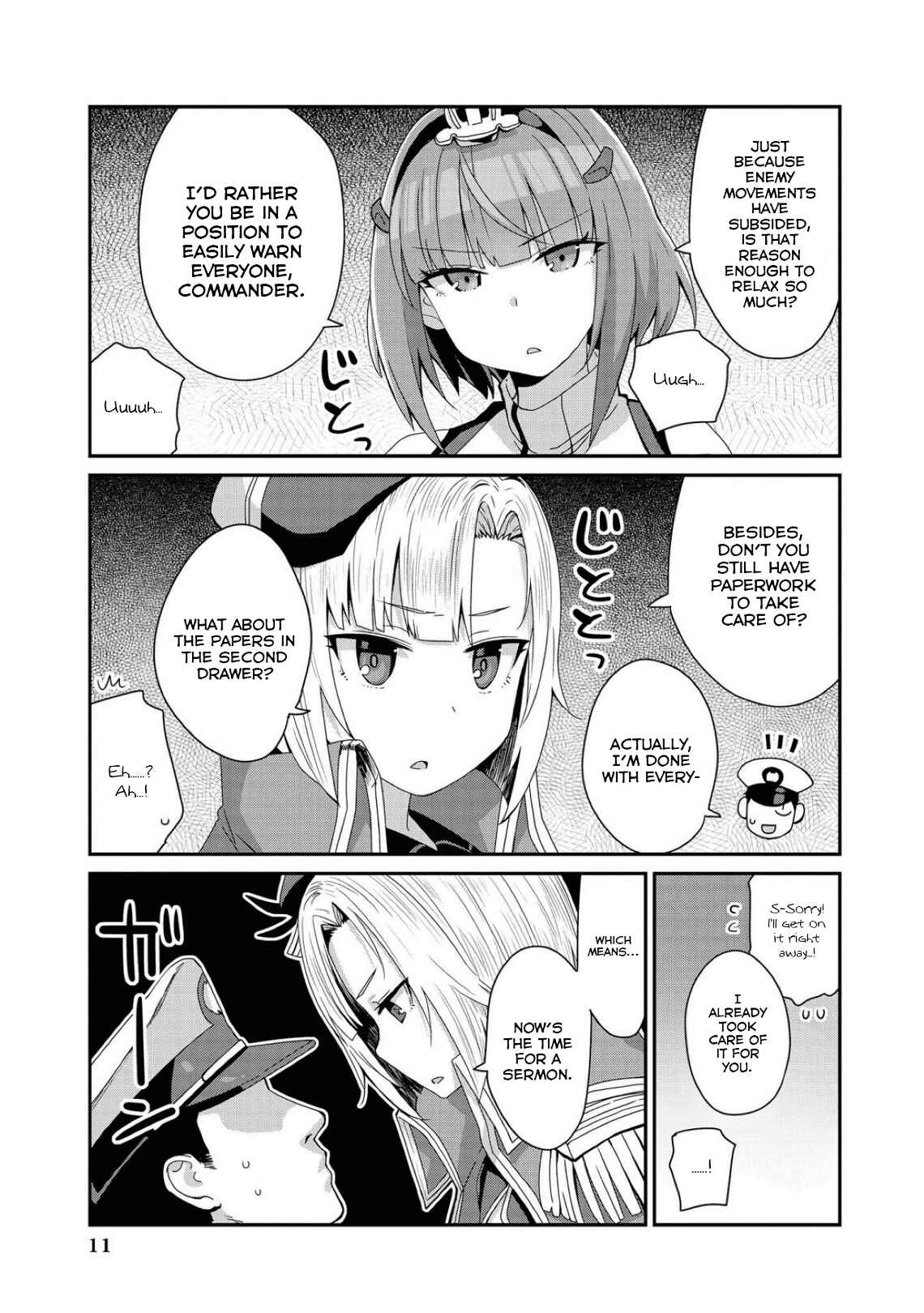 Page 11 Chapter 1 Azur Lane Comic Anthology