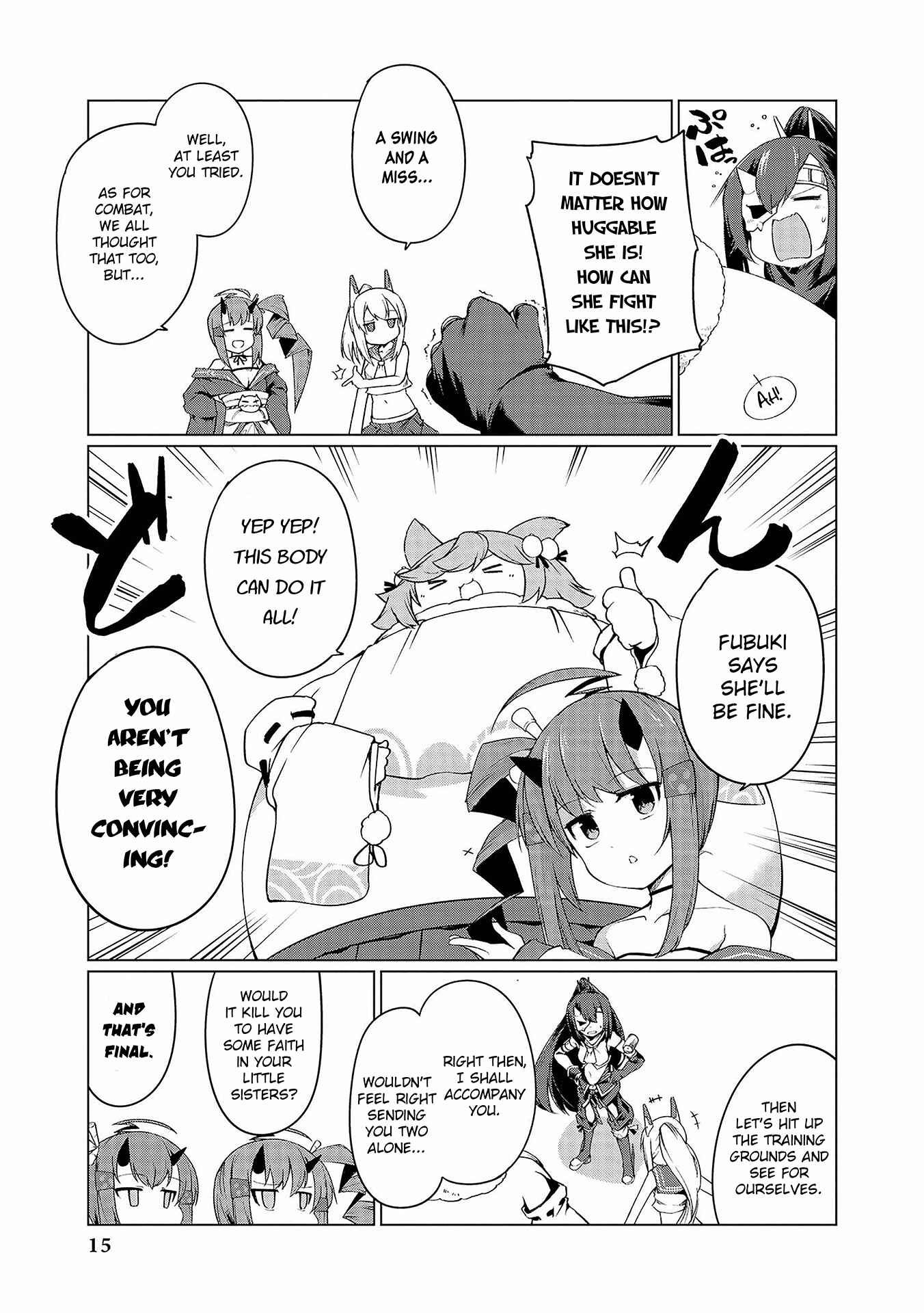 Page 15 Chapter 1 Azur Lane Comic Anthology