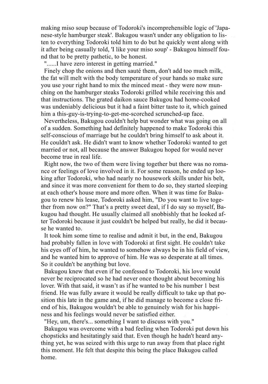 Page 3 Chapter 8 Cheers! - Shouto x Katsuki Marriage Anthology