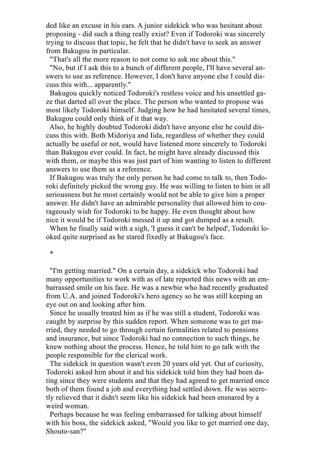 Page 5 Chapter 8 Cheers! - Shouto x Katsuki Marriage Anthology