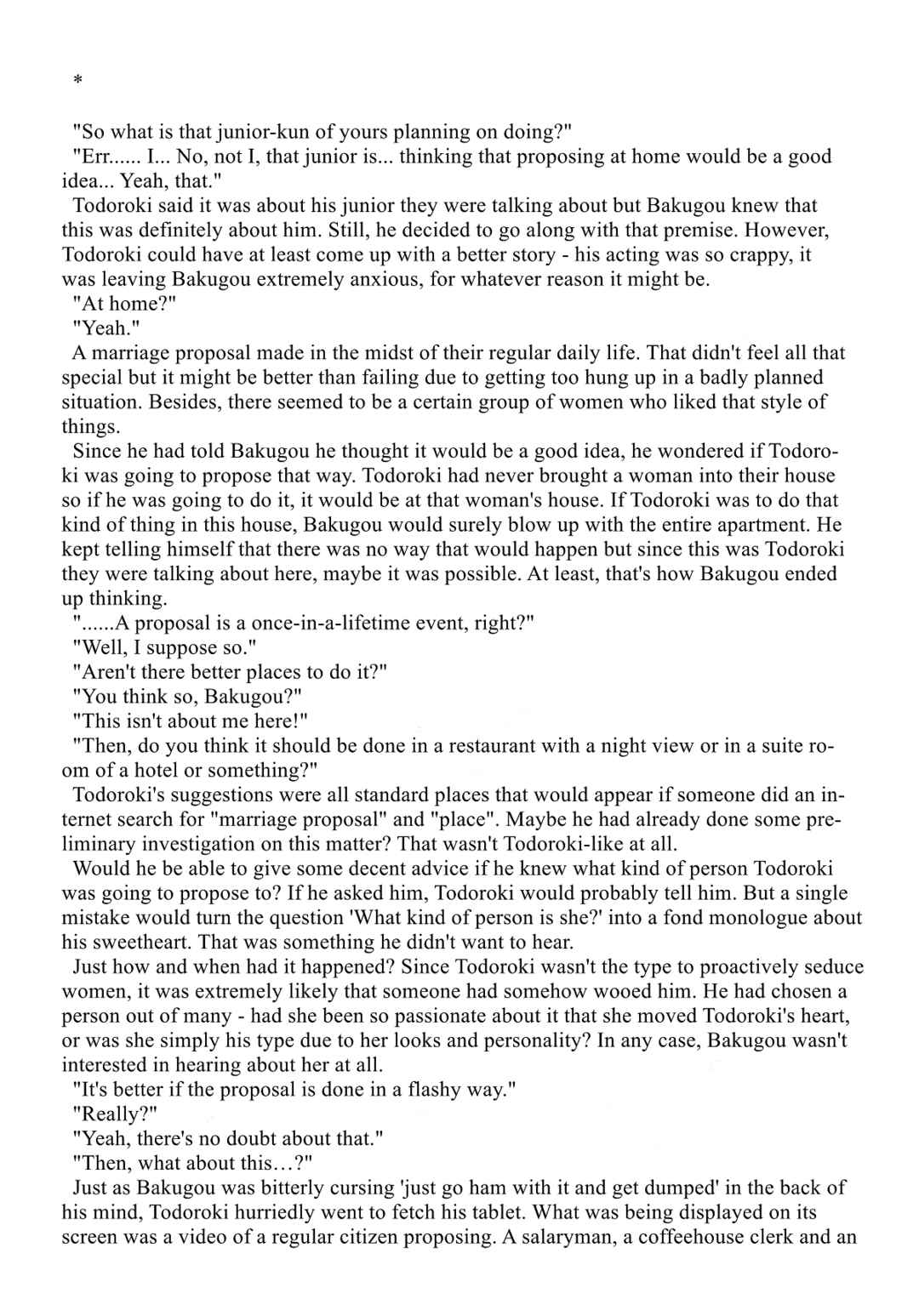 Page 8 Chapter 8 Cheers! - Shouto x Katsuki Marriage Anthology