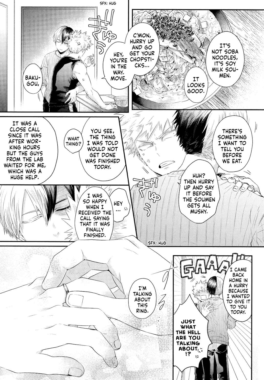 Page 3 Chapter 6 Cheers! - Shouto x Katsuki Marriage Anthology