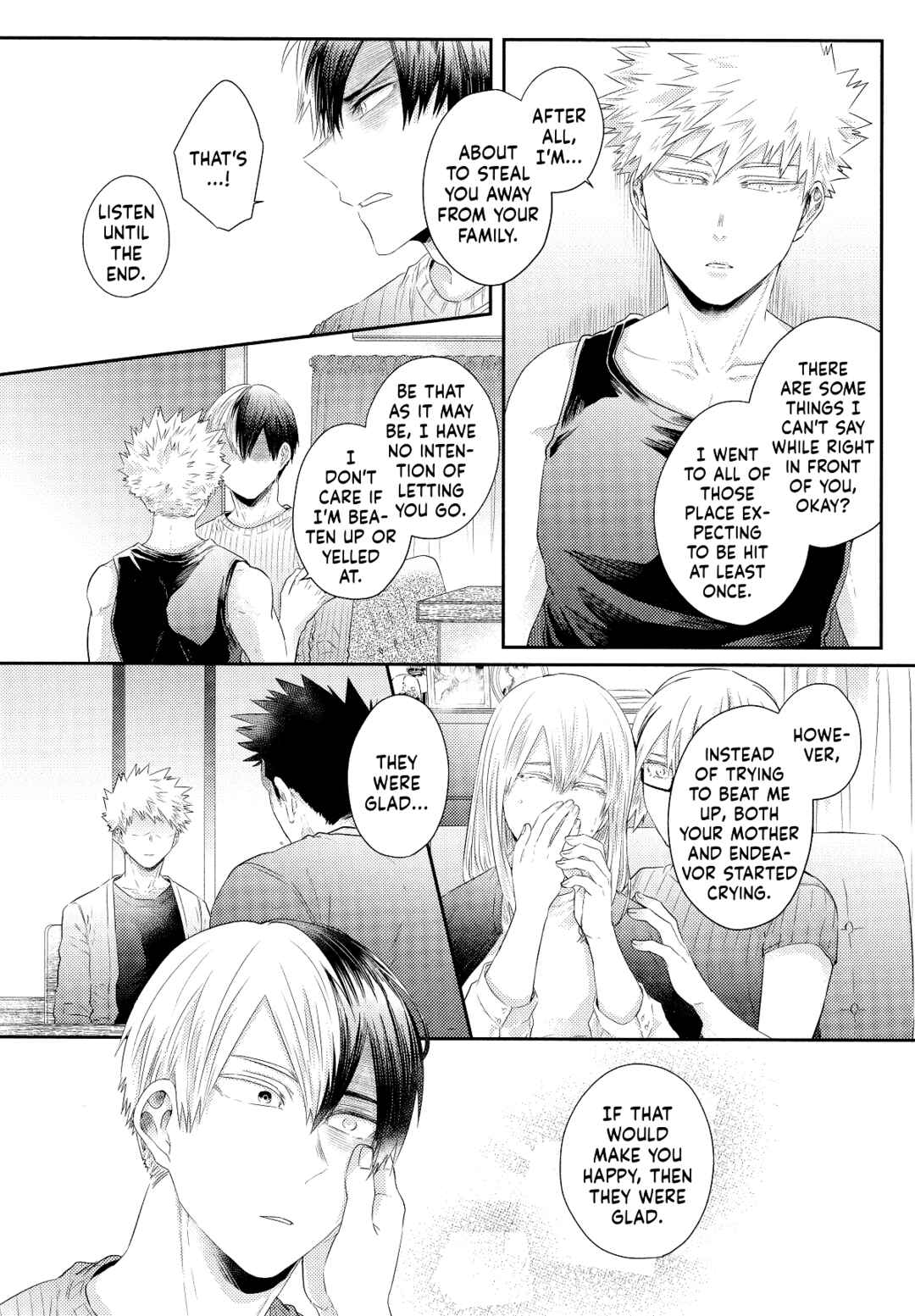 Page 9 Chapter 6 Cheers! - Shouto x Katsuki Marriage Anthology