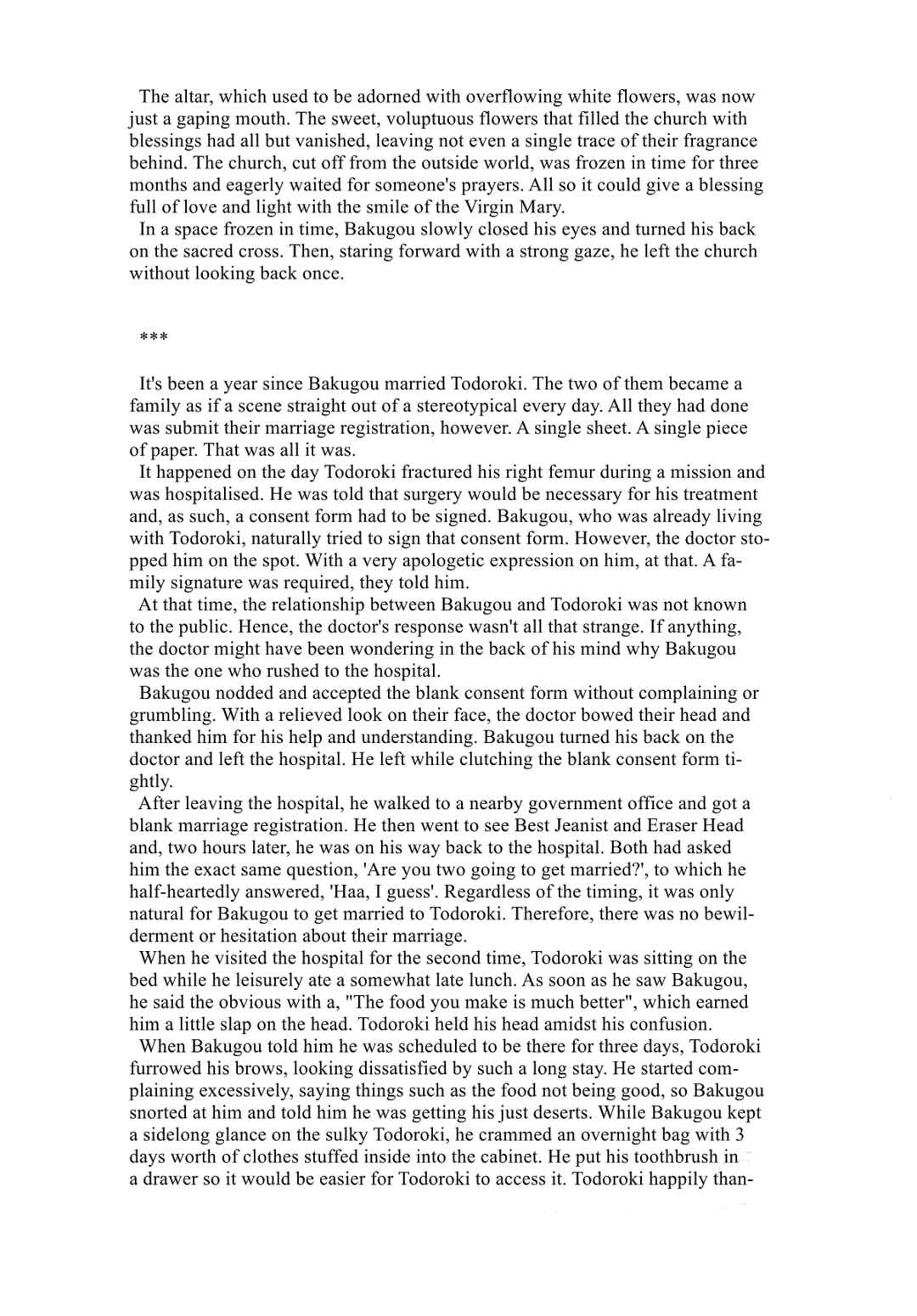 Page 4 Chapter 12 Cheers! - Shouto x Katsuki Marriage Anthology
