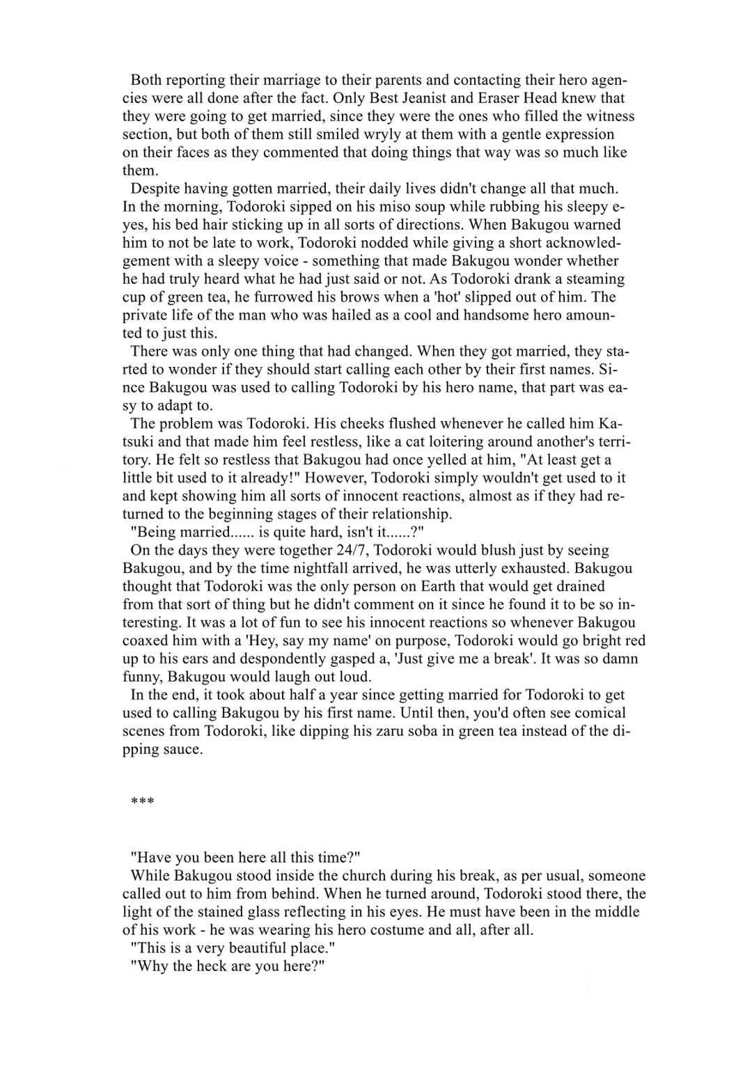Page 6 Chapter 12 Cheers! - Shouto x Katsuki Marriage Anthology