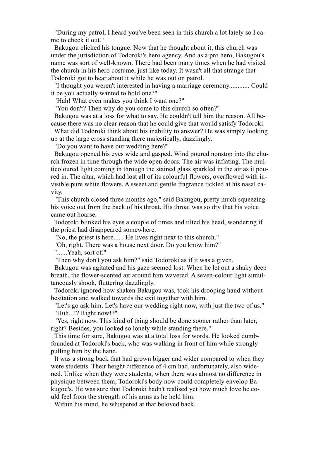 Page 7 Chapter 12 Cheers! - Shouto x Katsuki Marriage Anthology