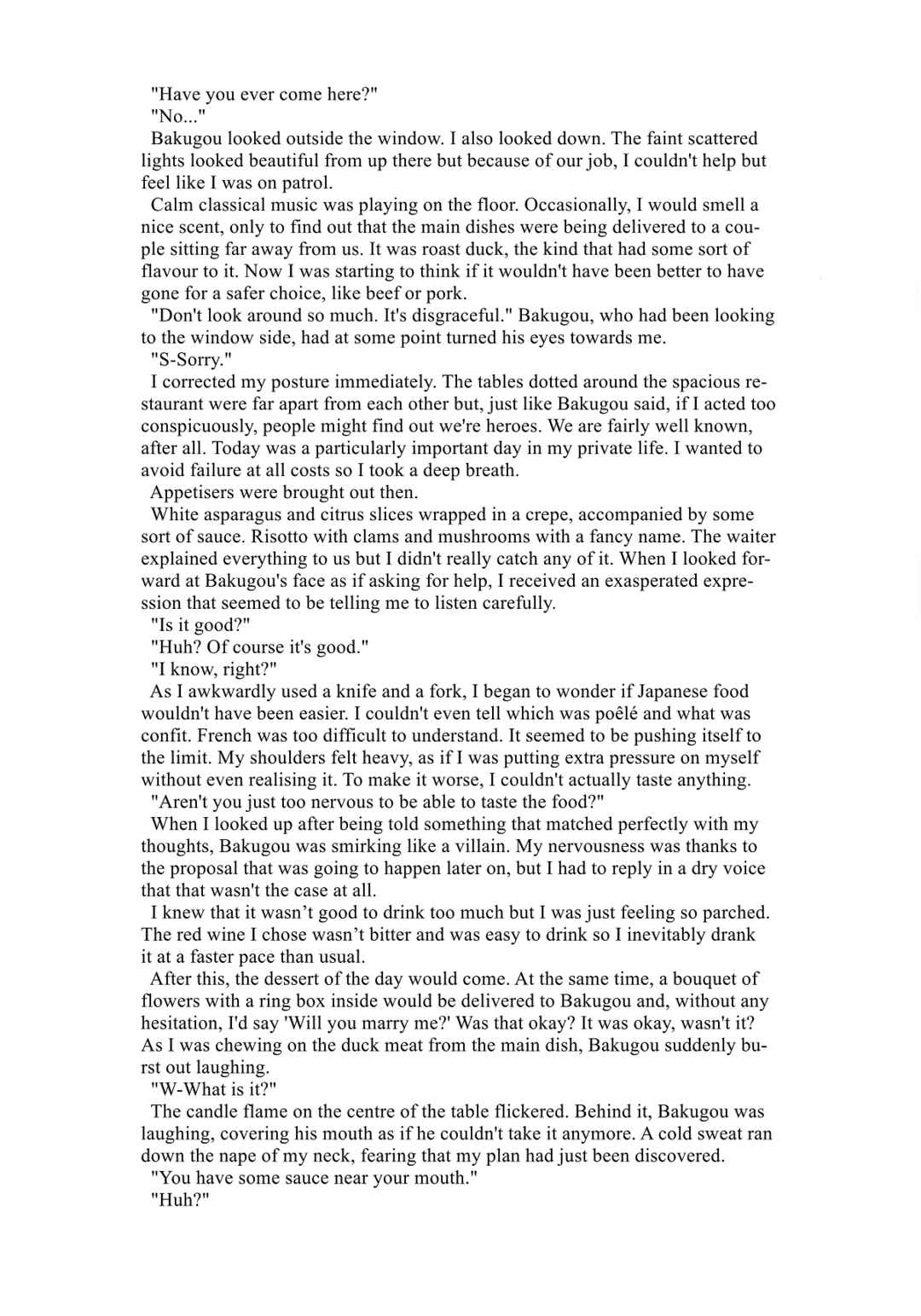 Page 8 Chapter 14 Cheers! - Shouto x Katsuki Marriage Anthology
