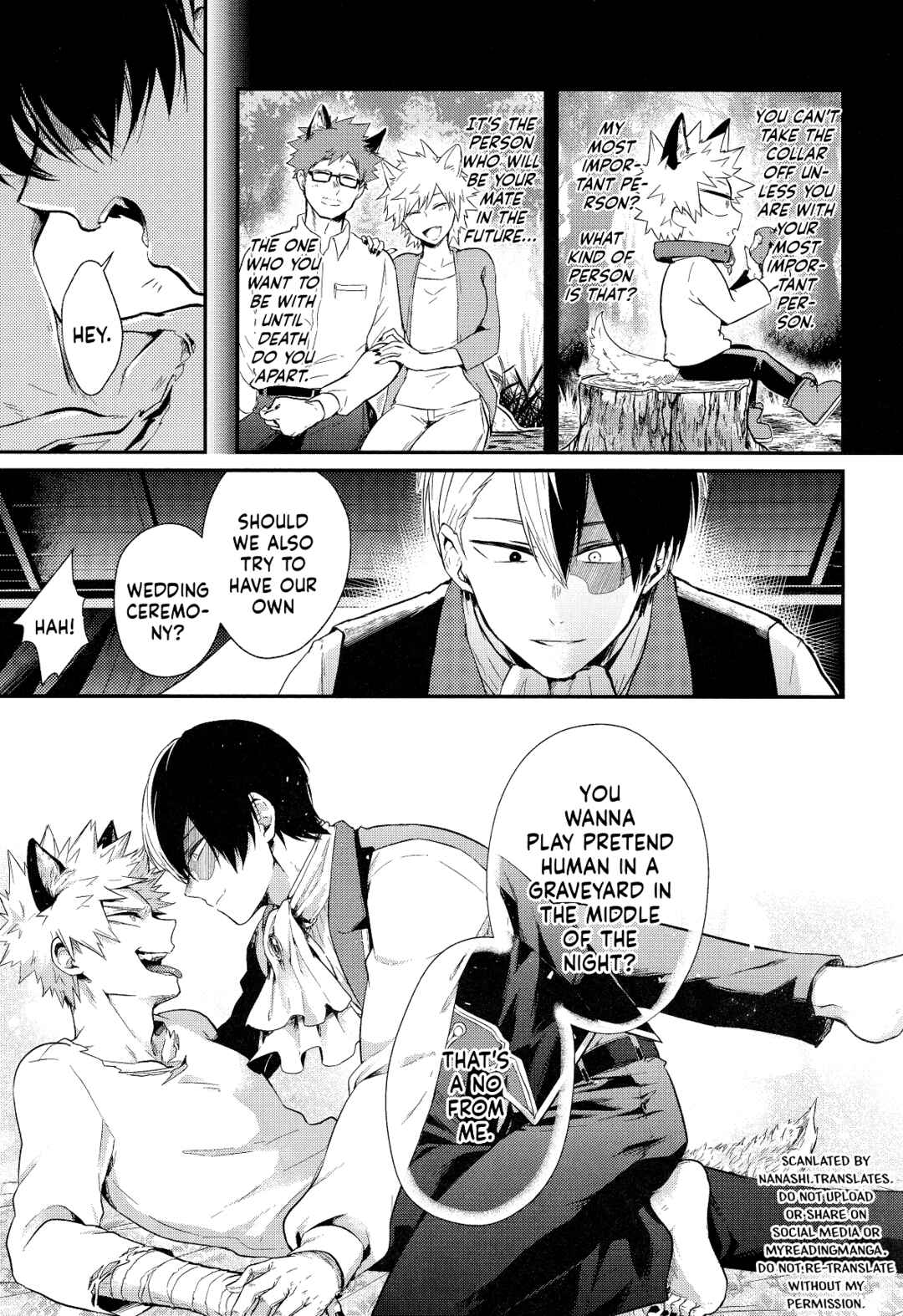 Page 6 Chapter 23 Cheers! - Shouto x Katsuki Marriage Anthology