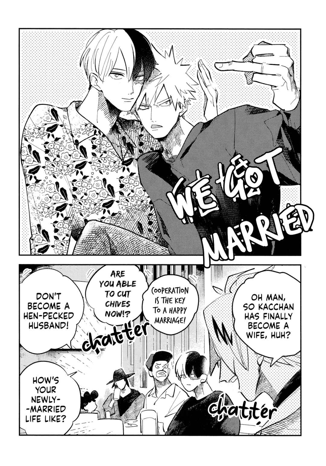 Page 4 Chapter 15 Cheers! - Shouto x Katsuki Marriage Anthology
