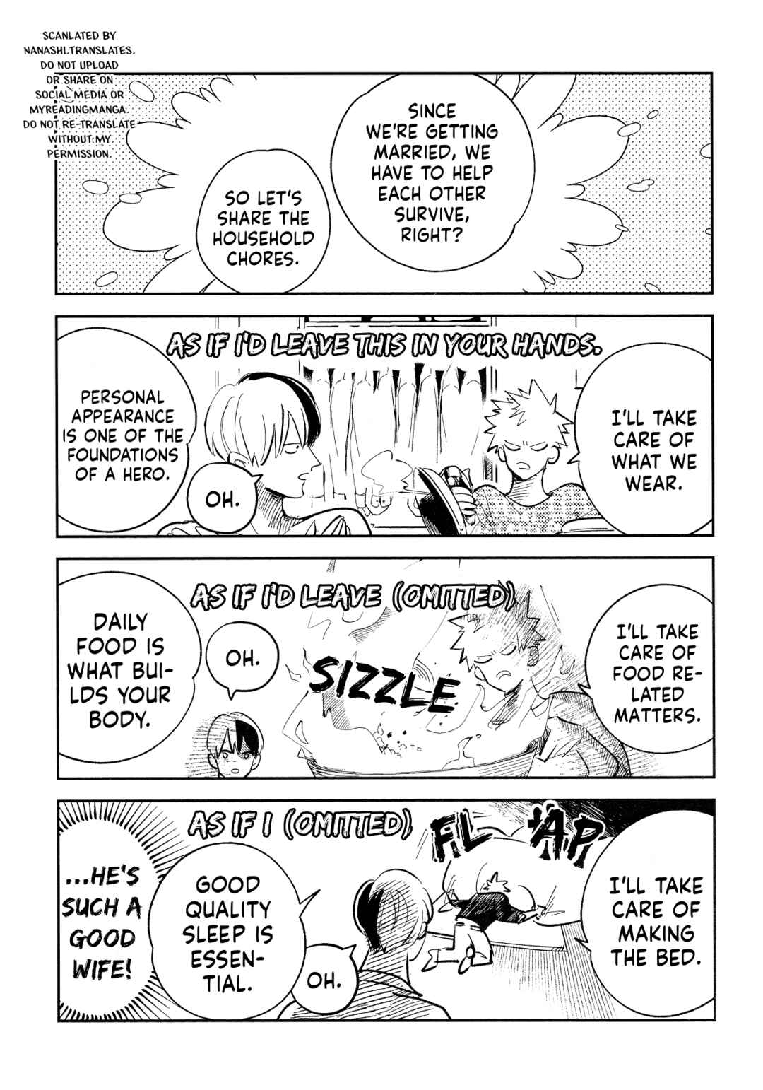 Page 5 Chapter 15 Cheers! - Shouto x Katsuki Marriage Anthology