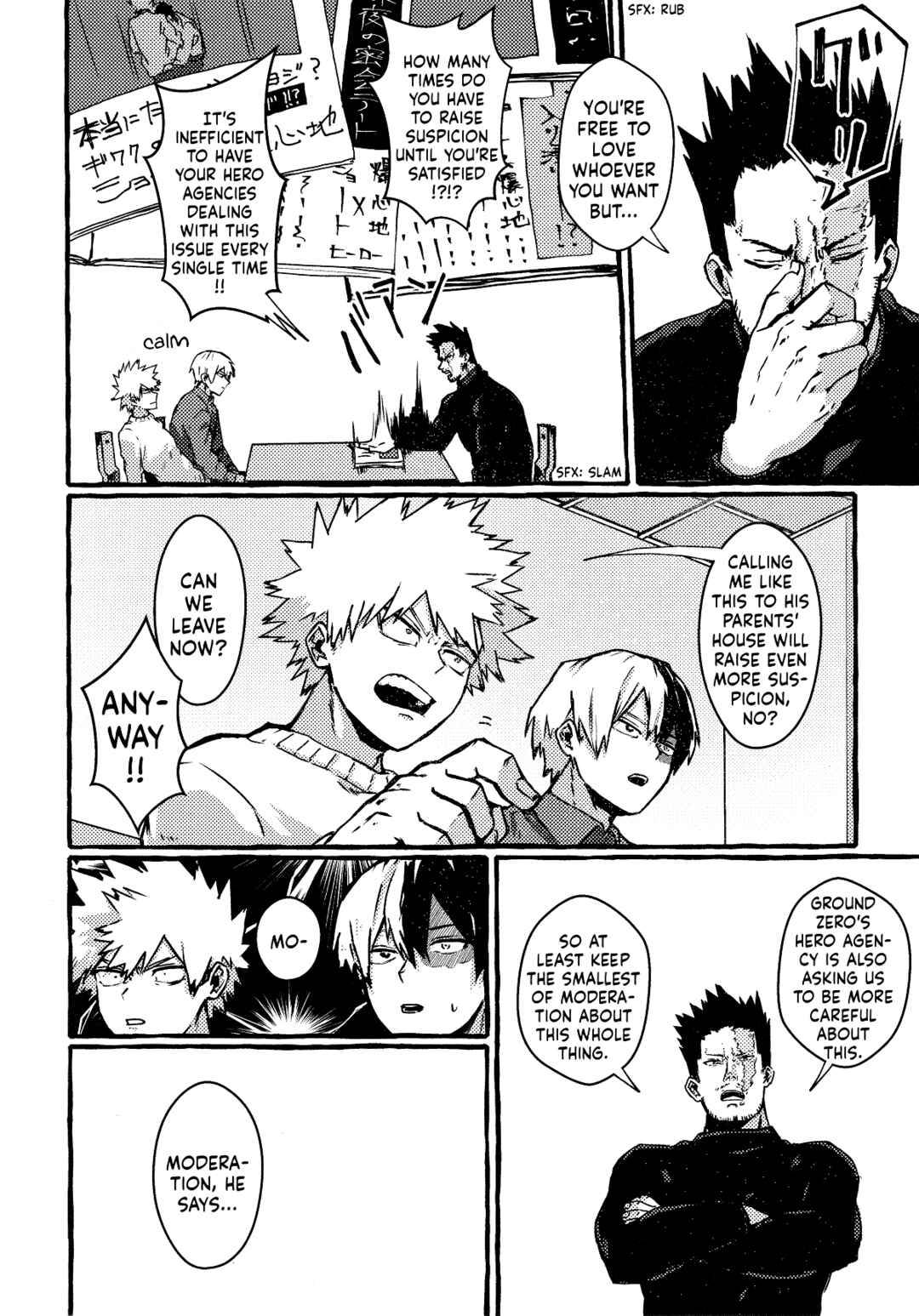 Page 3 Chapter 3 Cheers! - Shouto x Katsuki Marriage Anthology