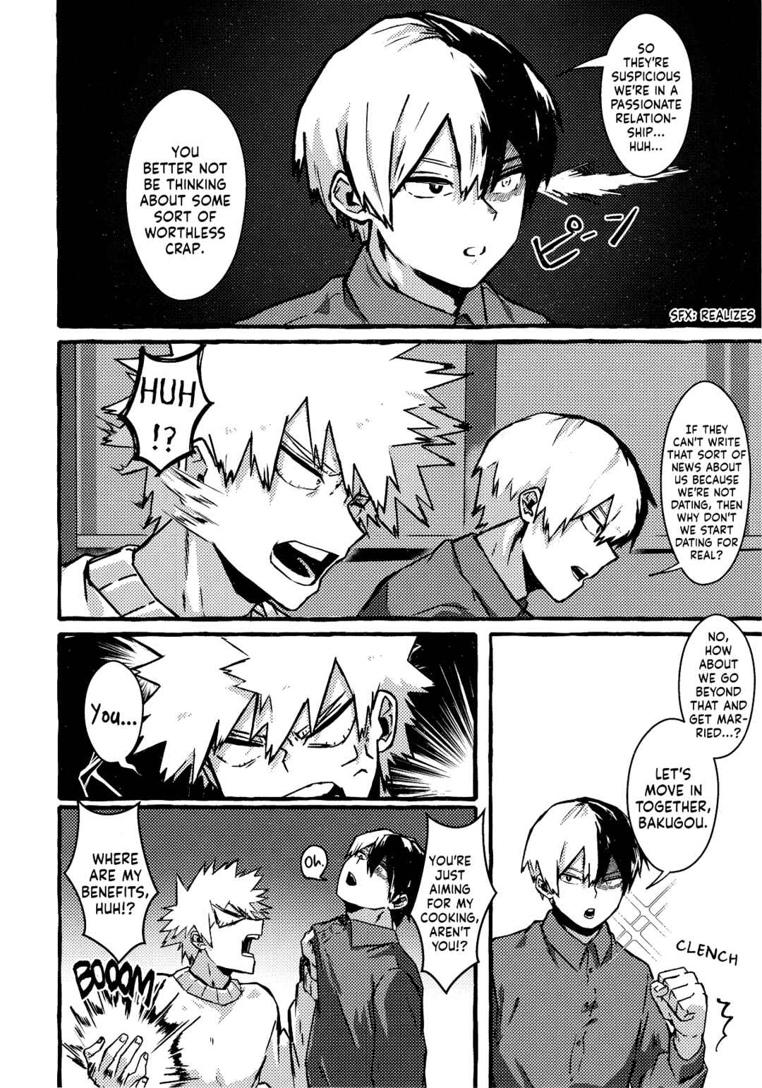 Page 5 Chapter 3 Cheers! - Shouto x Katsuki Marriage Anthology