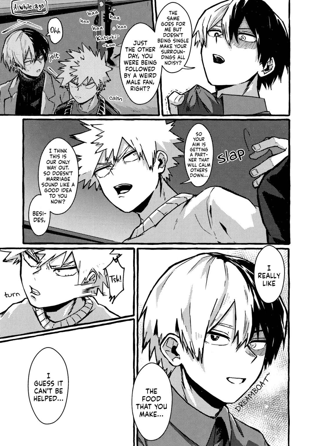 Page 6 Chapter 3 Cheers! - Shouto x Katsuki Marriage Anthology