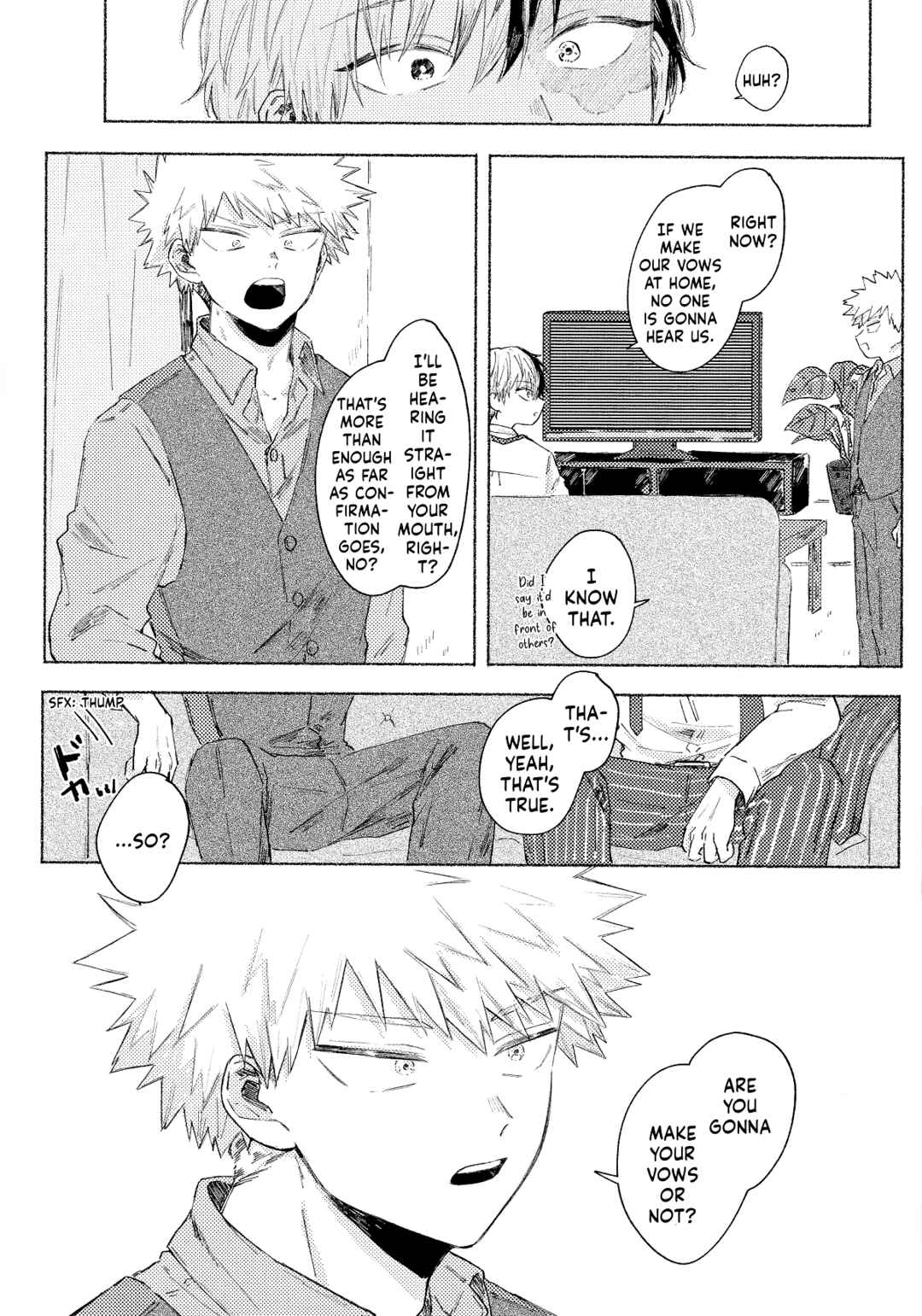 Page 5 Chapter 13 Cheers! - Shouto x Katsuki Marriage Anthology