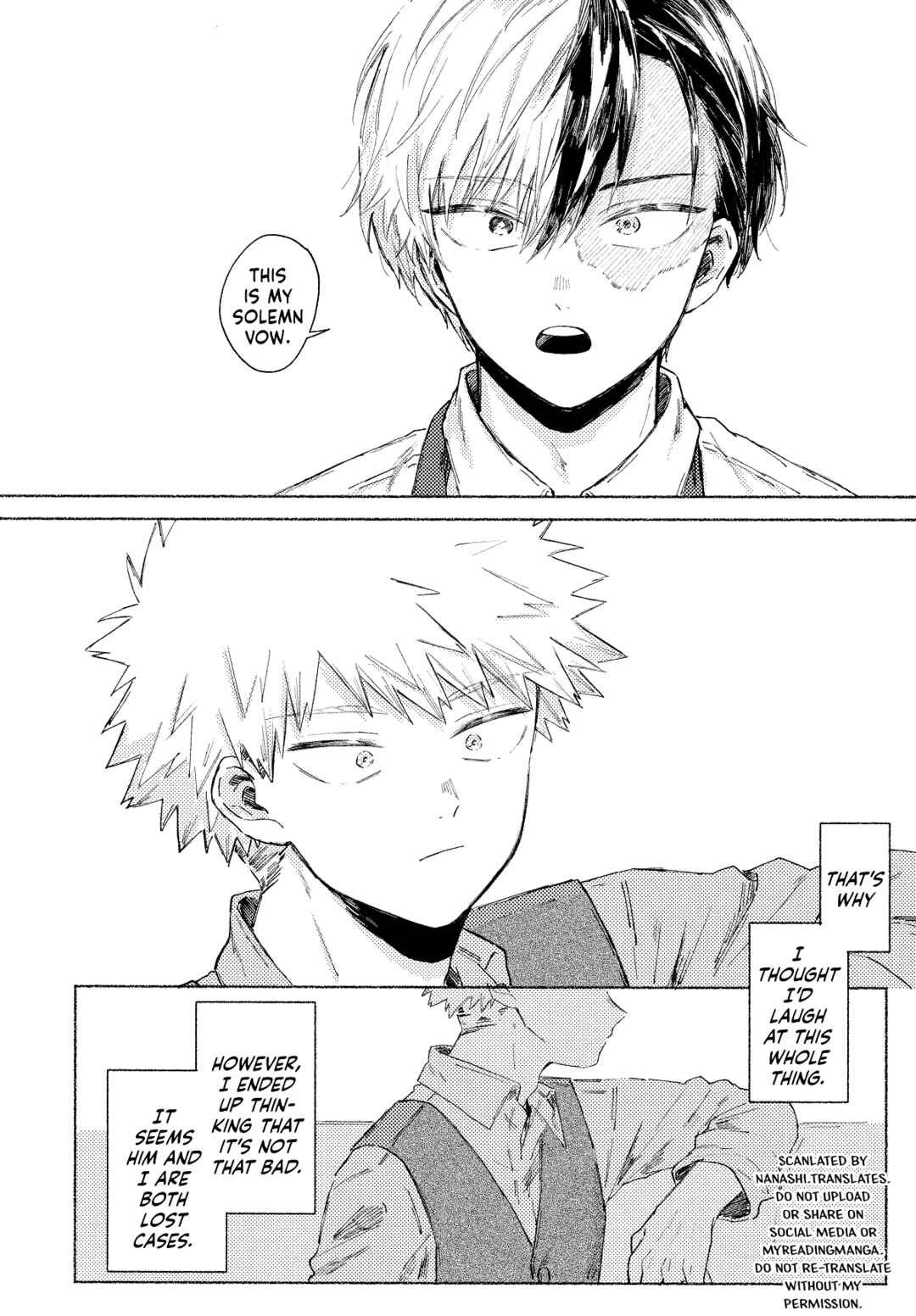 Page 7 Chapter 13 Cheers! - Shouto x Katsuki Marriage Anthology