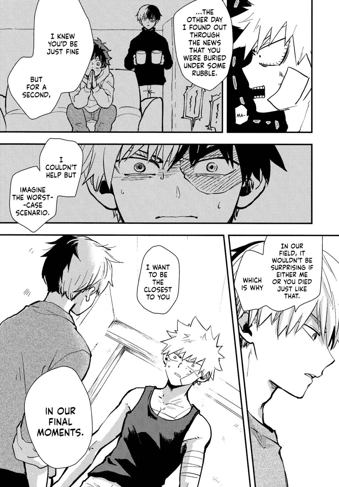 Page 6 Chapter 9 Cheers! - Shouto x Katsuki Marriage Anthology