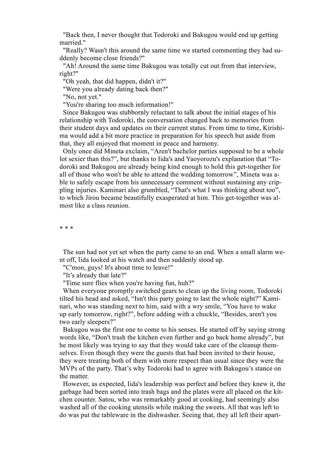 Page 5 Chapter 17 Cheers! - Shouto x Katsuki Marriage Anthology