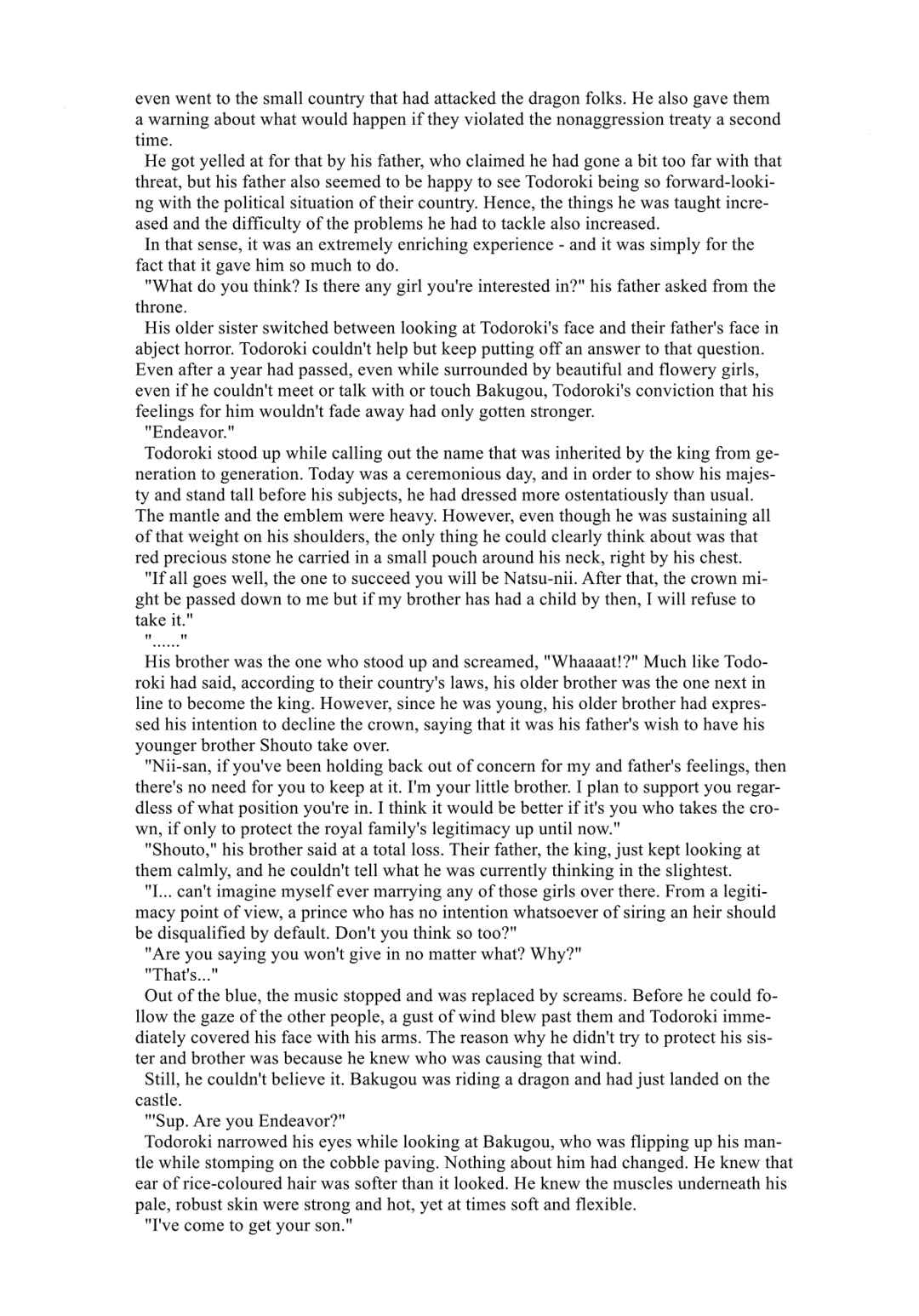Page 11 Chapter 25 Cheers! - Shouto x Katsuki Marriage Anthology