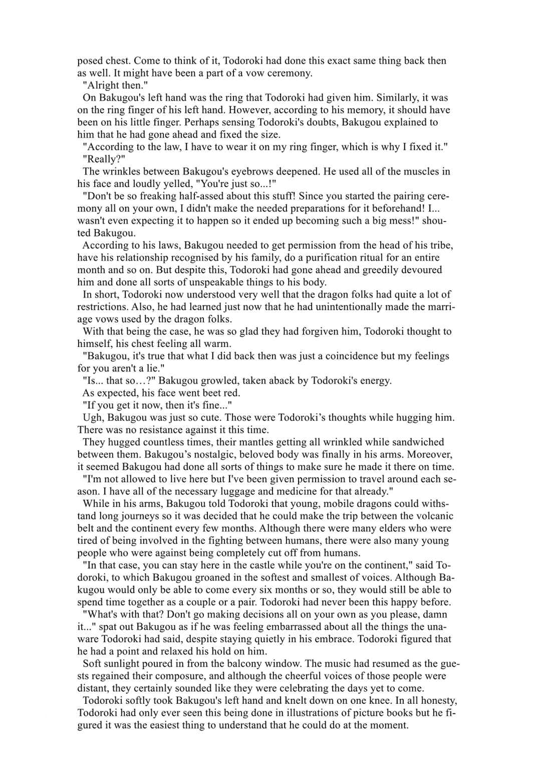 Page 13 Chapter 25 Cheers! - Shouto x Katsuki Marriage Anthology