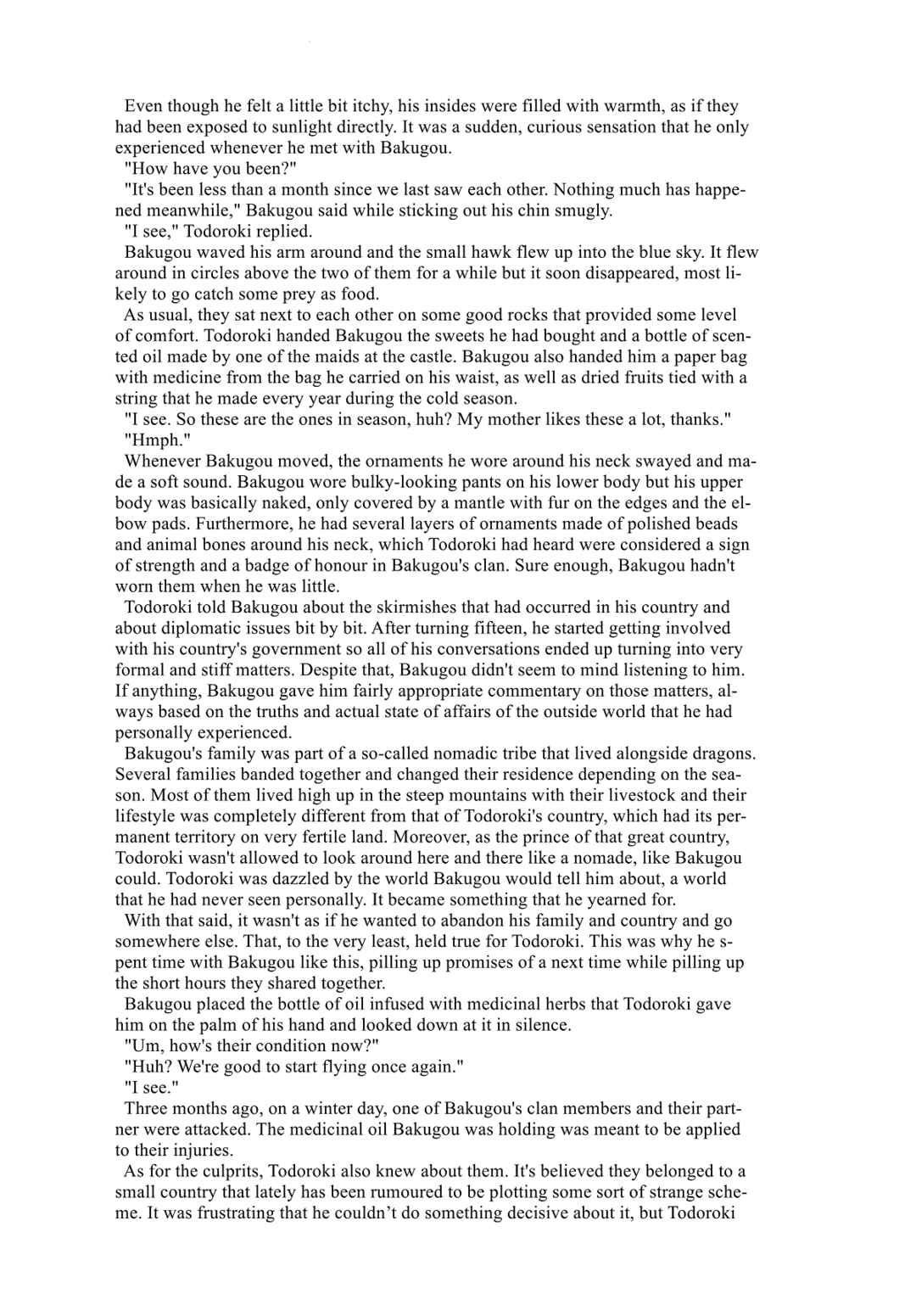 Page 4 Chapter 25 Cheers! - Shouto x Katsuki Marriage Anthology