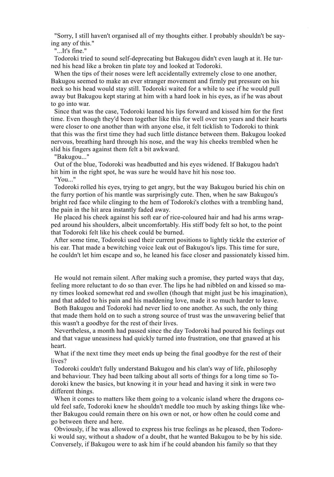 Page 7 Chapter 25 Cheers! - Shouto x Katsuki Marriage Anthology
