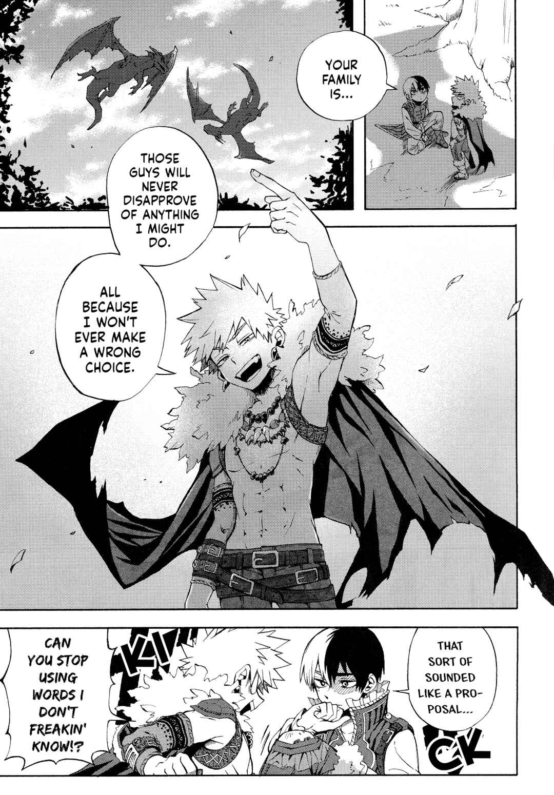 Page 8 Chapter 24 Cheers! - Shouto x Katsuki Marriage Anthology