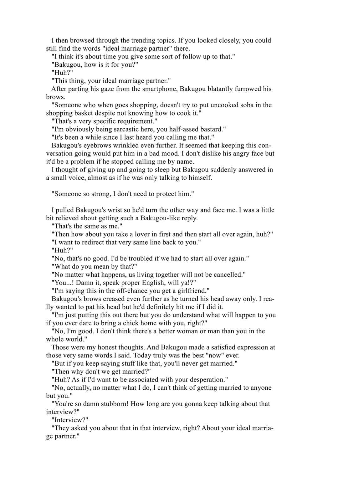 Page 8 Chapter 4 Cheers! - Shouto x Katsuki Marriage Anthology