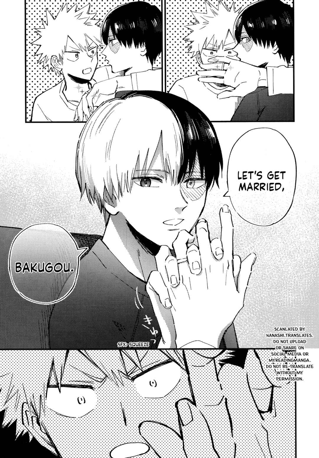 Page 4 Chapter 11 Cheers! - Shouto x Katsuki Marriage Anthology