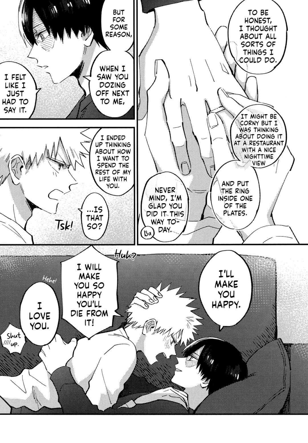 Page 6 Chapter 11 Cheers! - Shouto x Katsuki Marriage Anthology