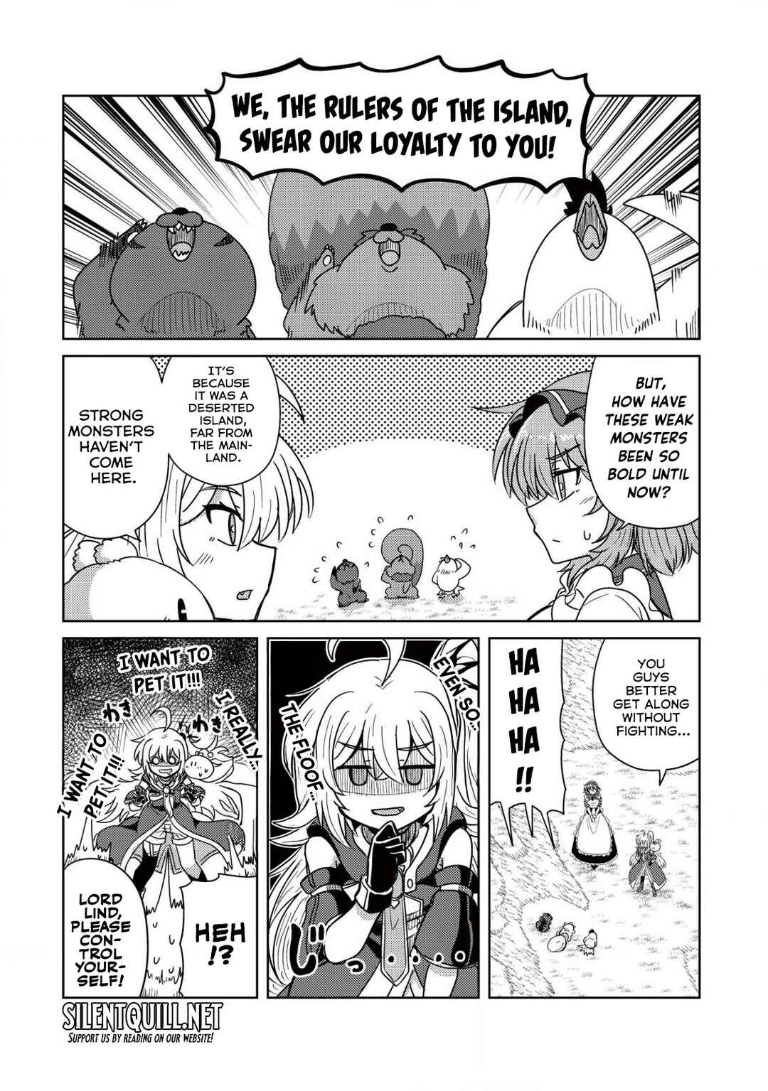 Page 22 Chapter 8 Moto Maou-sama no Nangoku Slow Life - Buka ni Uragirareta no de, Mofumofu-tachi to Tanoshiku Slow Life suru no Ja