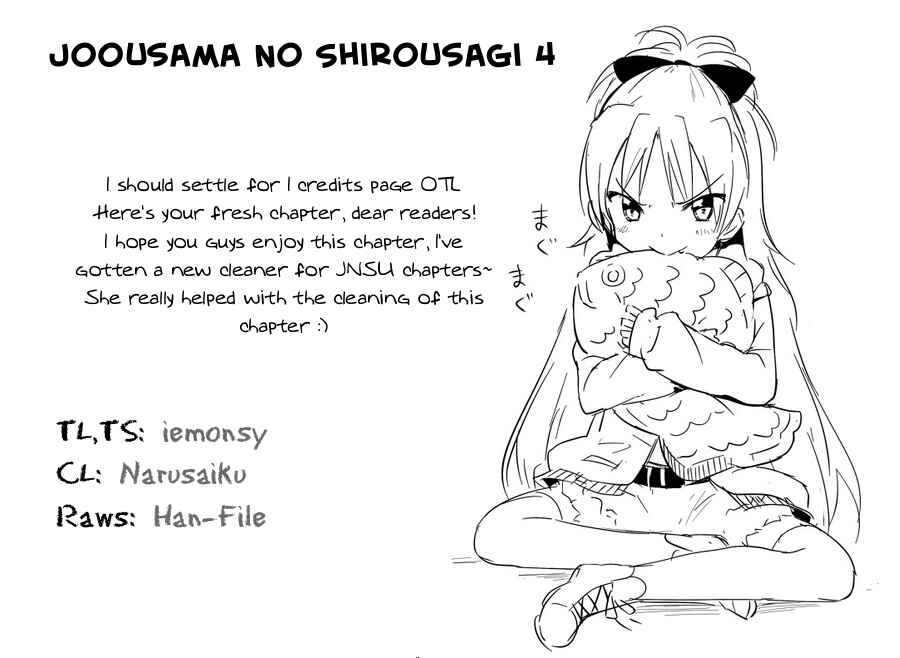 Page 2 Chapter 4 Joousama no Shirousagi