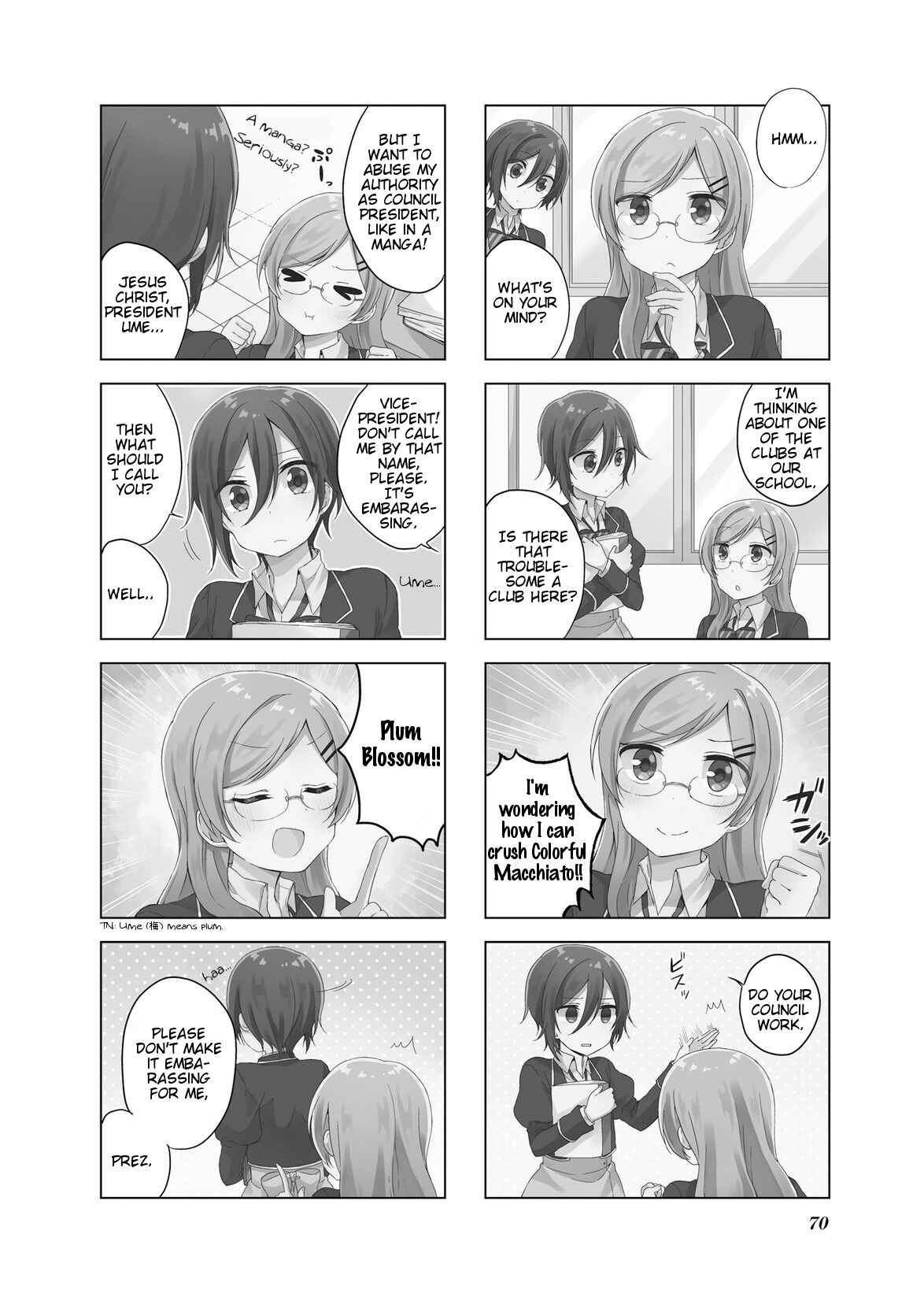 Page 3 Chapter 6 Colorful Macchiato! -Mahou Shoujo wa Tatakawanai.-