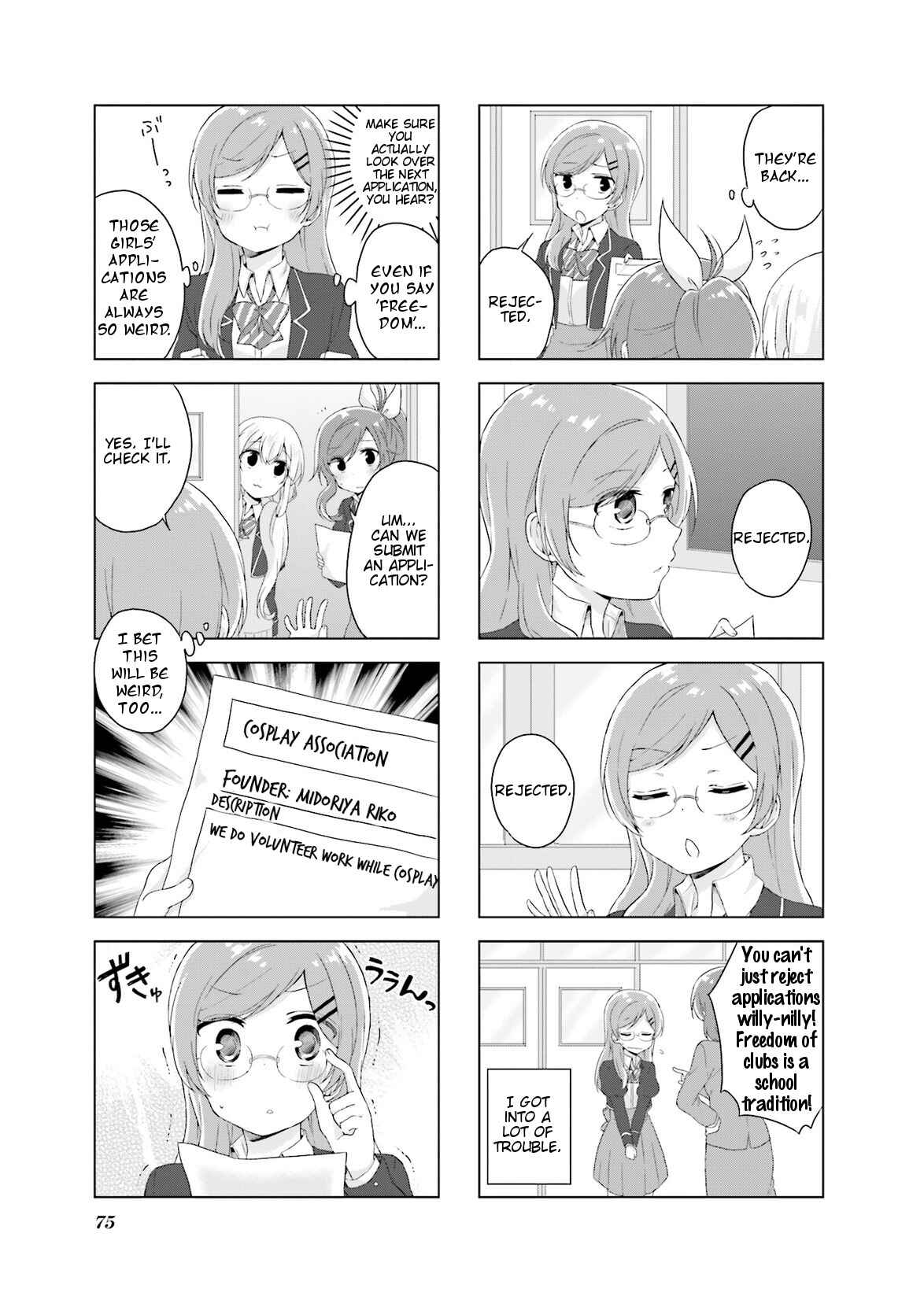 Page 8 Chapter 6 Colorful Macchiato! -Mahou Shoujo wa Tatakawanai.-