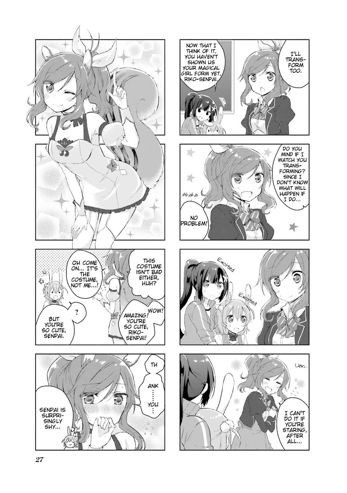 Page 8 Chapter 2 Colorful Macchiato! -Mahou Shoujo wa Tatakawanai.-