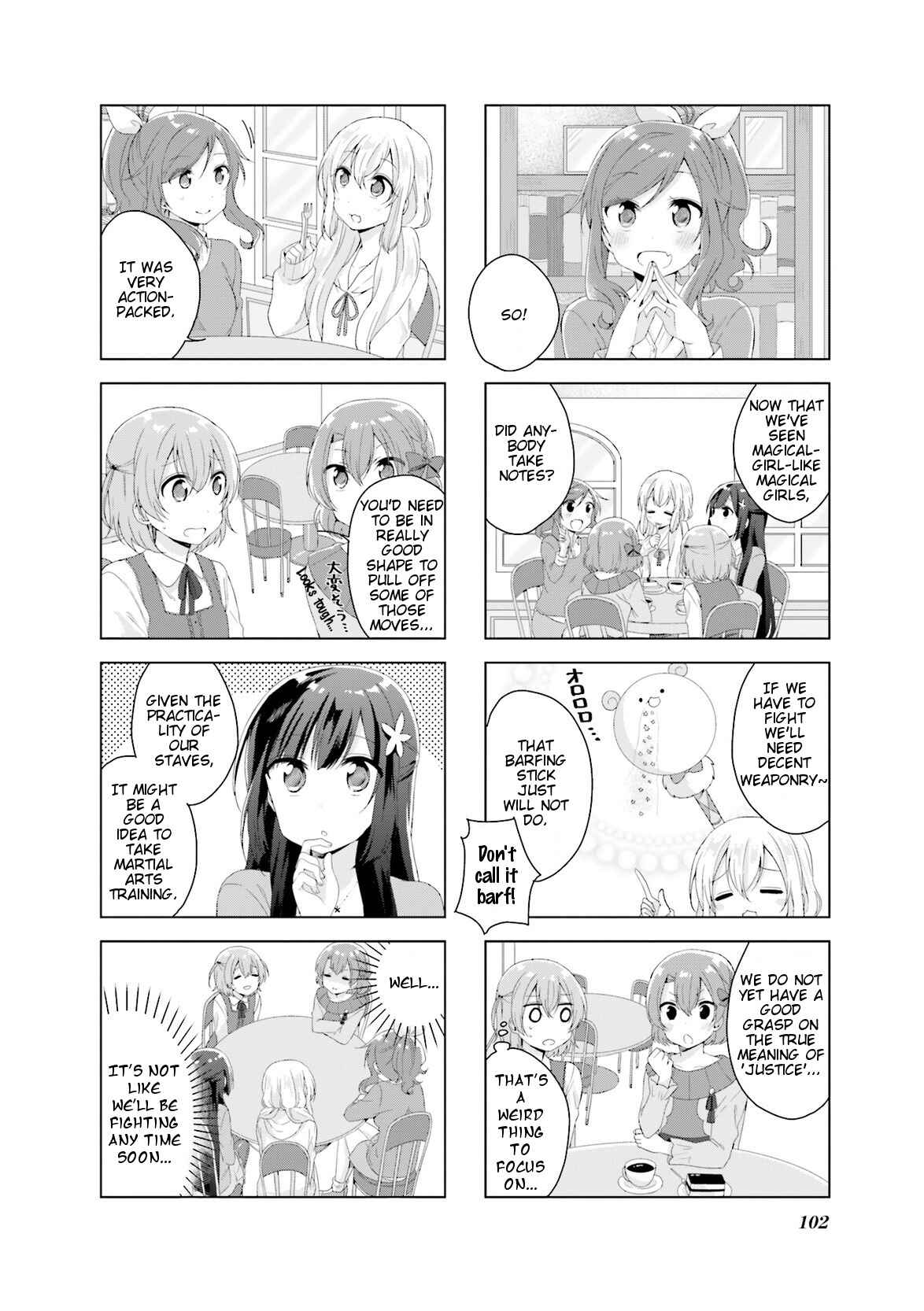Page 11 Chapter 8 Colorful Macchiato! -Mahou Shoujo wa Tatakawanai.-