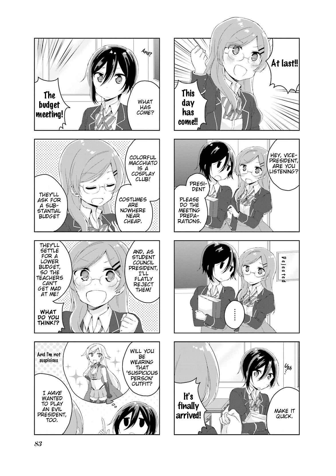 Page 4 Chapter 7 Colorful Macchiato! -Mahou Shoujo wa Tatakawanai.-