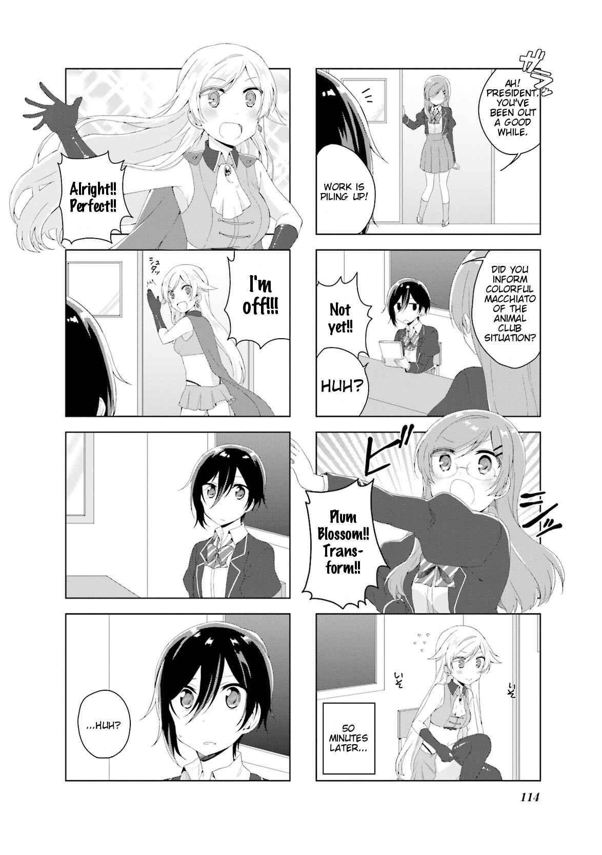 Page 10 Chapter 9 Colorful Macchiato! -Mahou Shoujo wa Tatakawanai.-