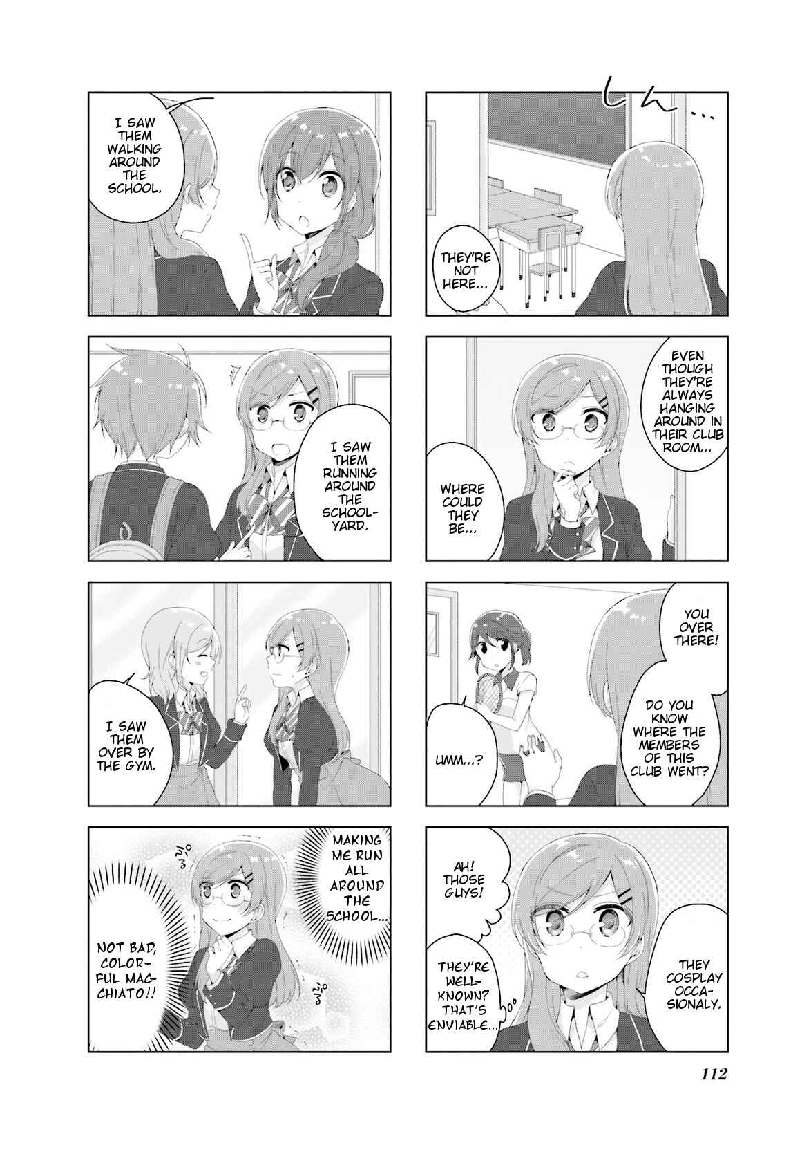 Page 8 Chapter 9 Colorful Macchiato! -Mahou Shoujo wa Tatakawanai.-