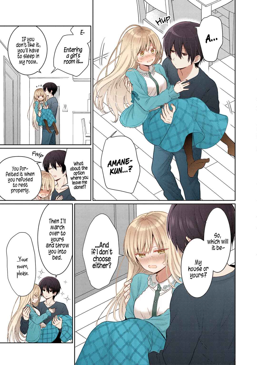 Page 7 Chapter 17.1 Otonari no Tenshi-sama ni Itsu no Ma ni ka Dame Ningen ni Sareteita Ken (Fan Colored)